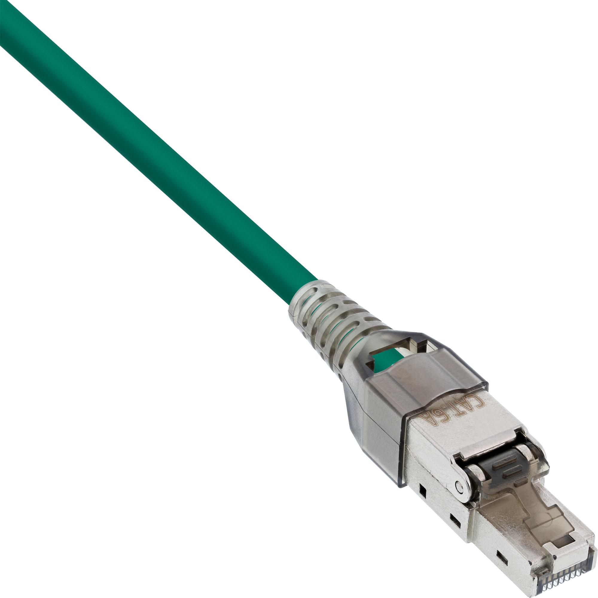 InLine Connettore RJ45 Cat. 6A 500MHz montaggio rapido schermato