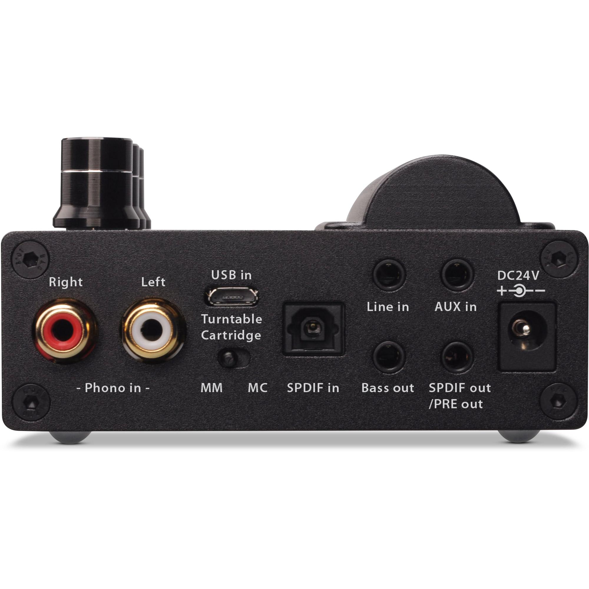 In linea ampusb -eq - impiegato DAC headhole - nero nero