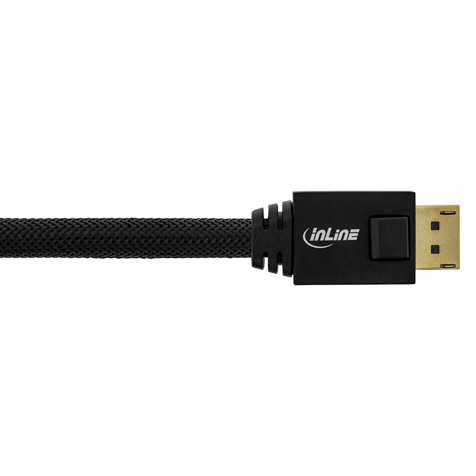 Cavo attivo DisplayPort - 4K2K - nero - contatti placcati oro - 20 m