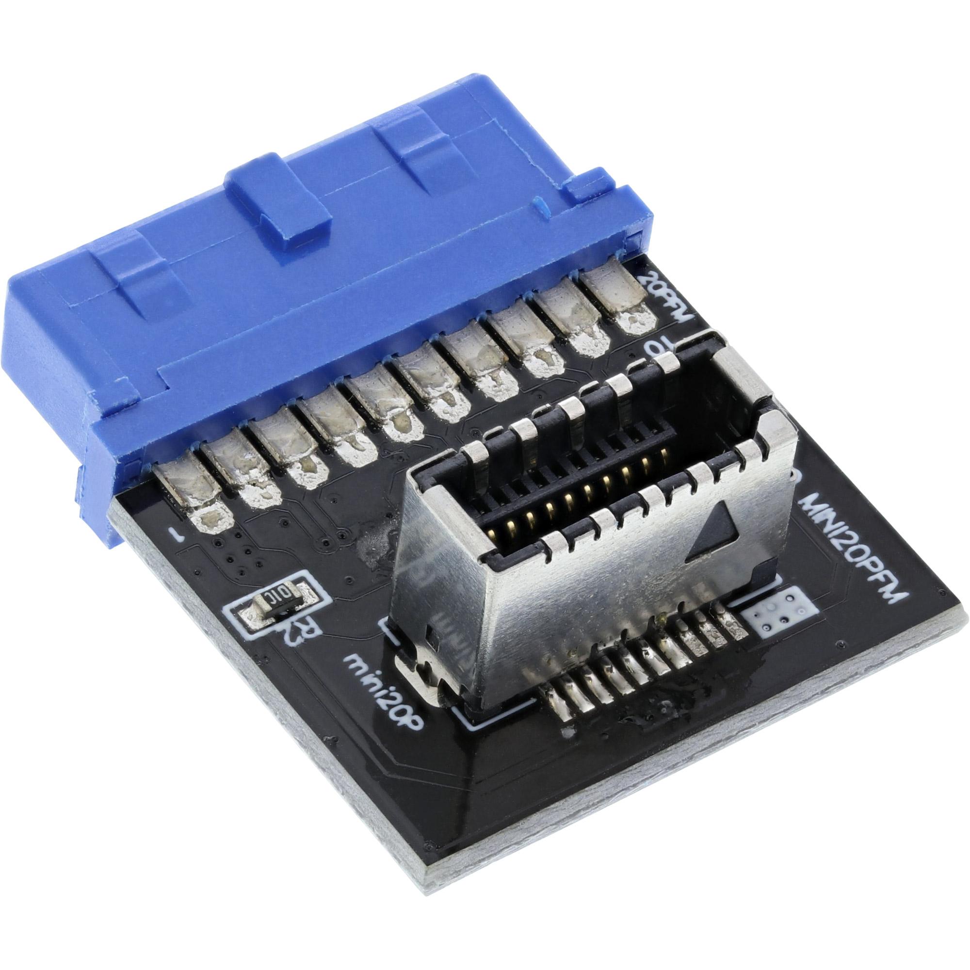 Adattatore USB interno in linea USB 3.0 Head (W)