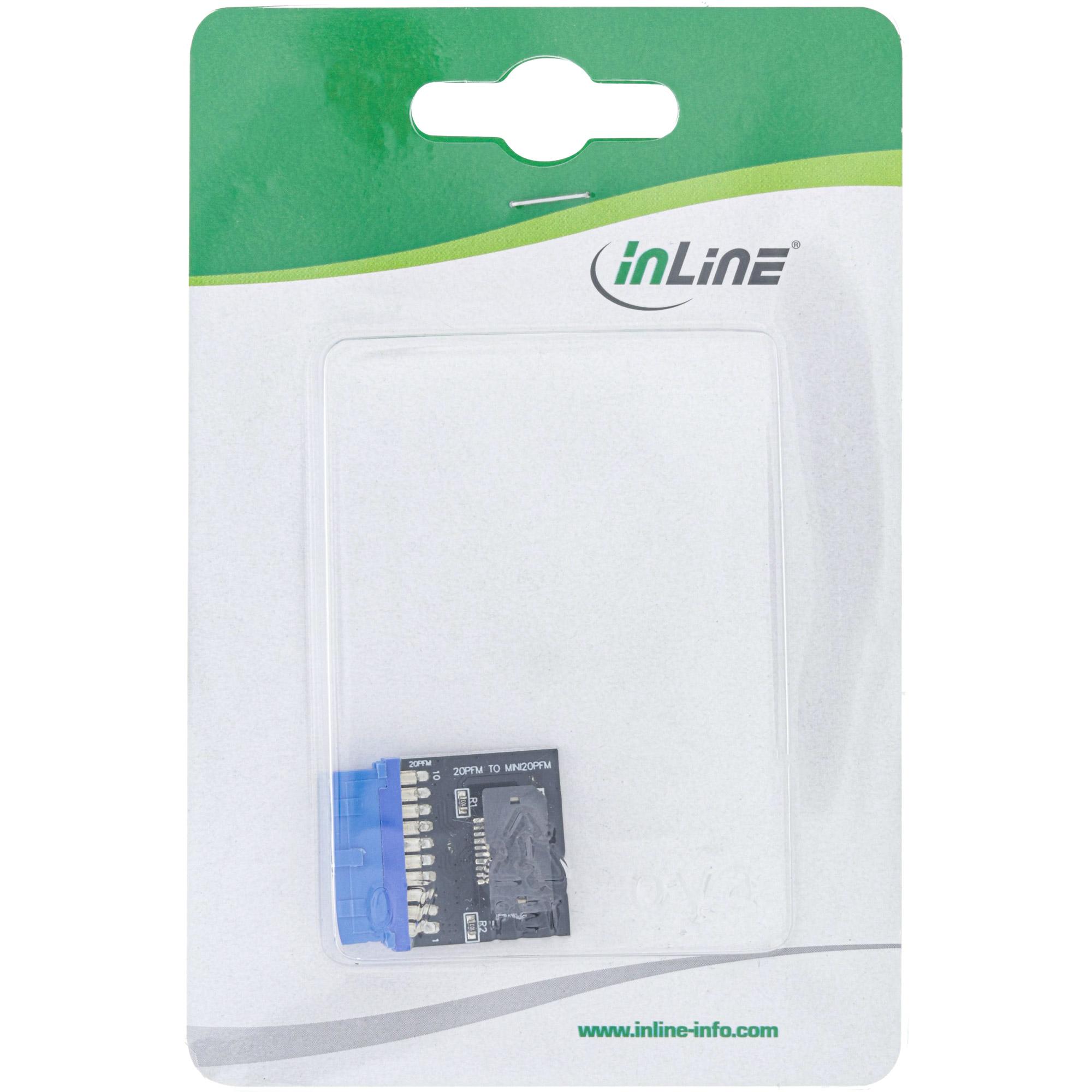 Adattatore USB interno in linea USB 3.0 Head (W)