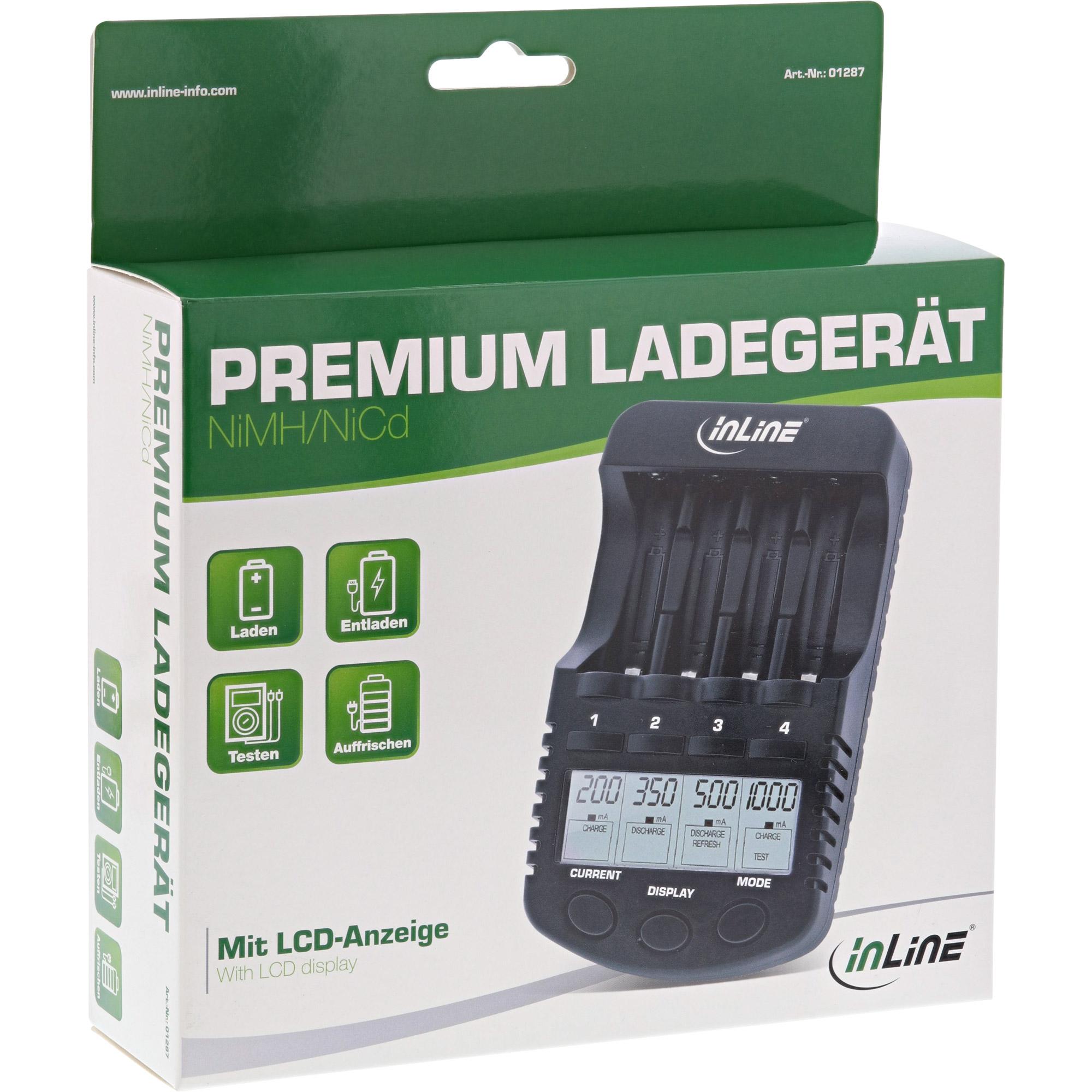Caricabatteria InLine 01287 per batteria domestica AC - corrente continua (01287)