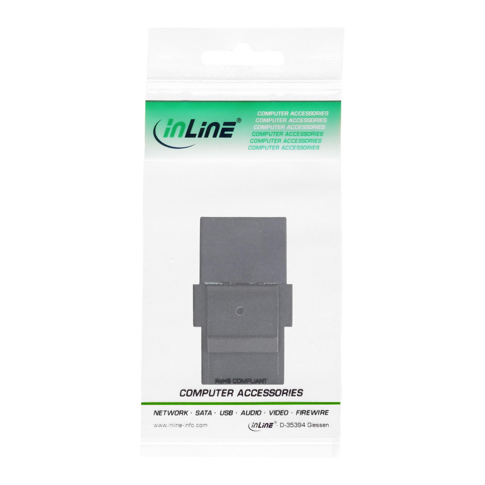 Inserto snap-in USB 3.1 Keystone - presa USB-C - presa - nero