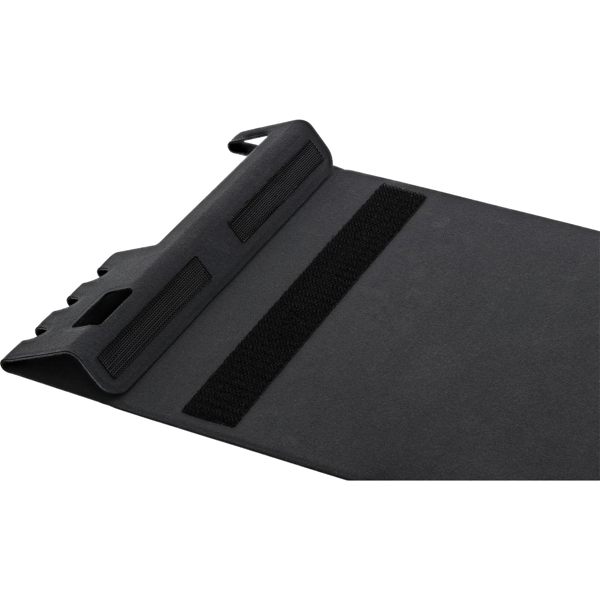 InLine Tappetino per mouse con supporto smartphone e portapenne, nero