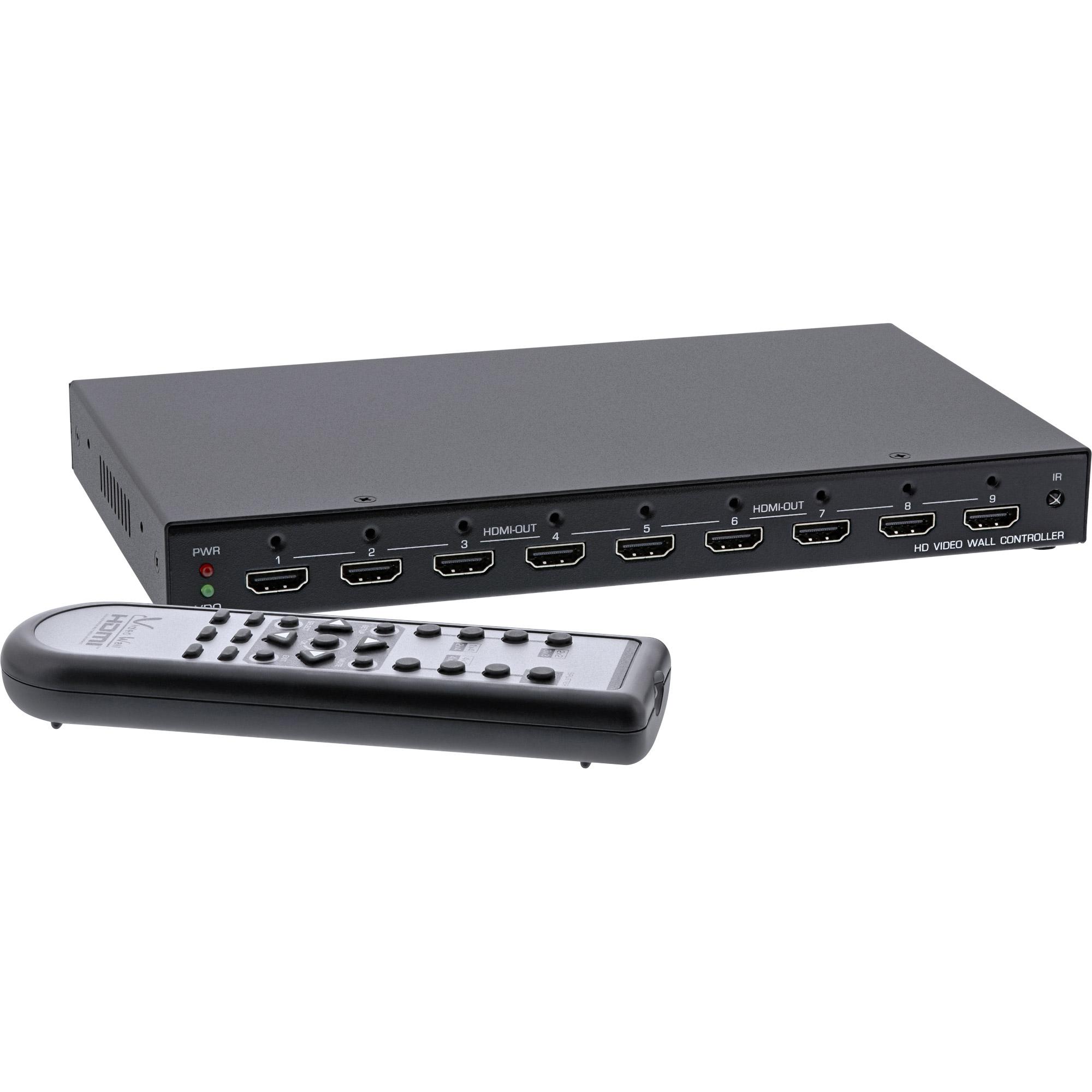 Distributore videowall HDMI da 1 a 9 - Full-HD