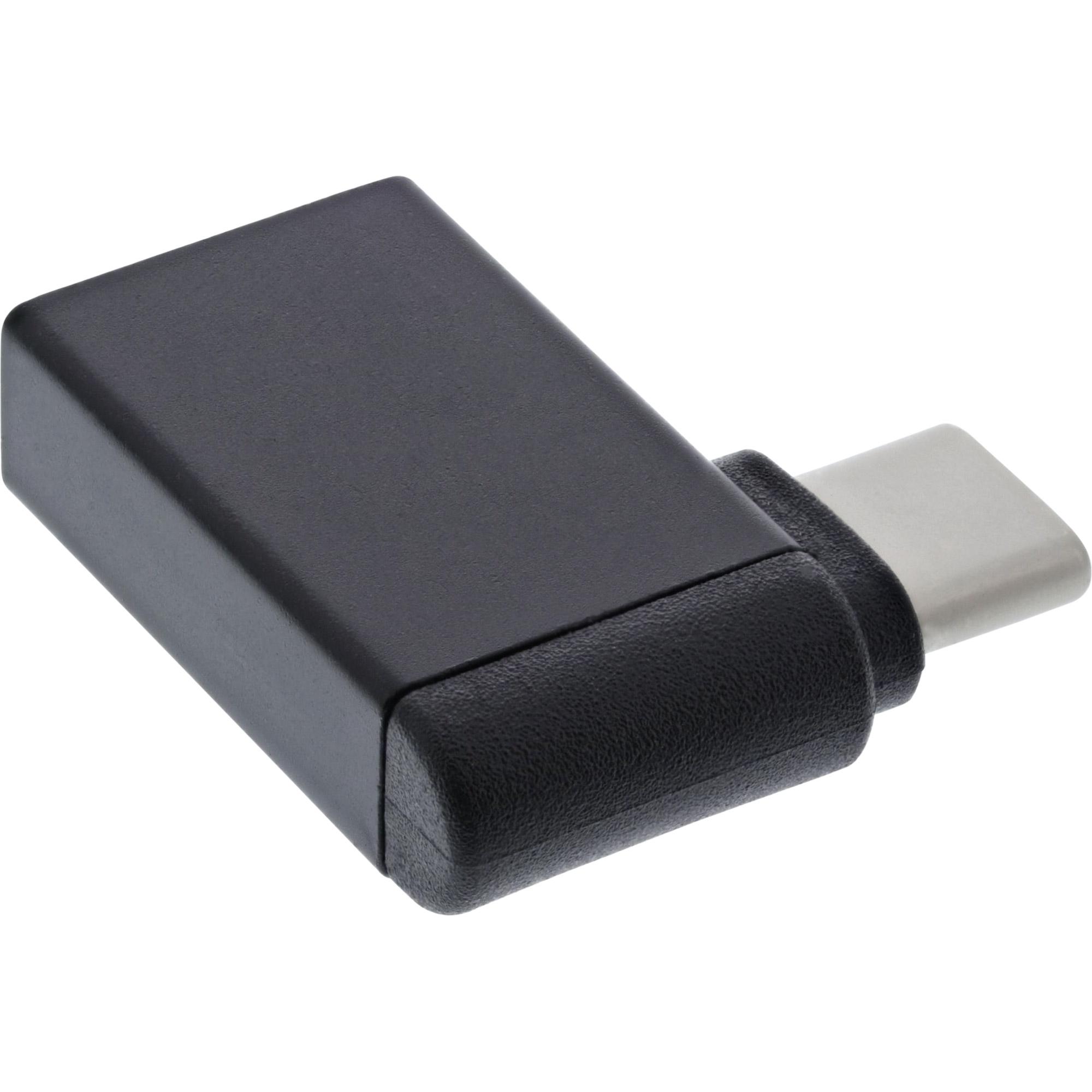 Adattatore USB 3.2 Gen.2 - Spina USB-C su presa A 90 angolato OTG