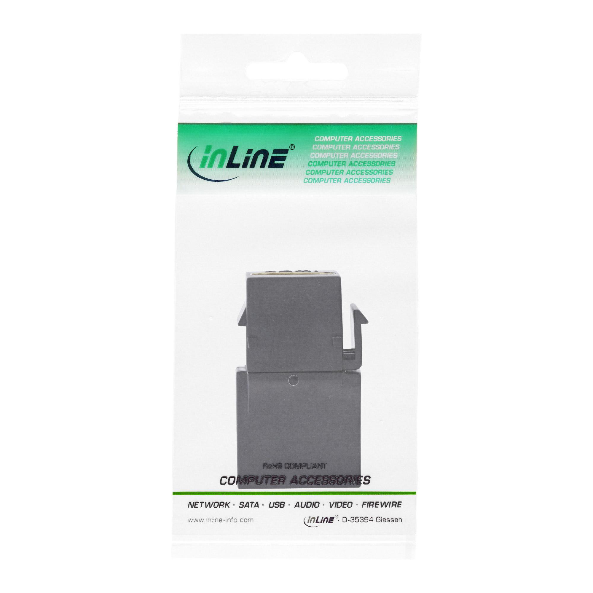 Inserto ad innesto HDMI Keystone 4K-60Hz - Presa-presa HDMI A - angolato