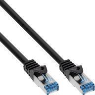 Cavo patch - Cat.6A - S-FTP - TPE flessibile - nero - 50m