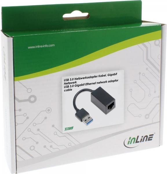 Cavo adattatore di rete USB 3.2 - Rete Gigabit - USB-A
