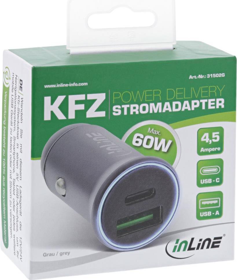 Adattatore USB per auto PD...