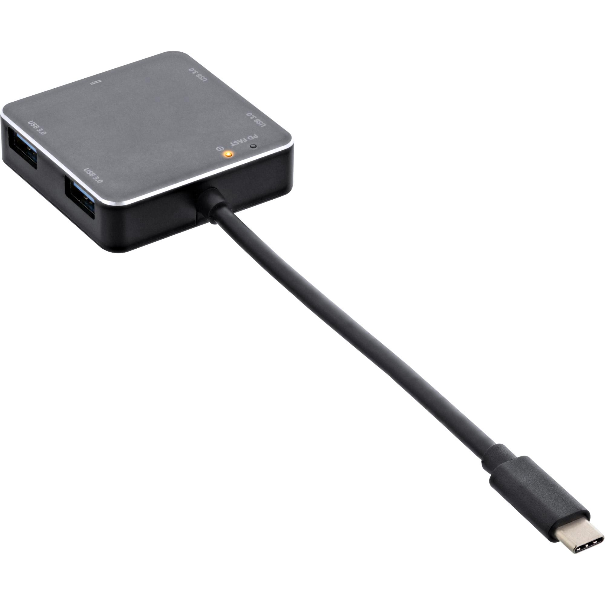 Hub USB 3.1: da USB-C a 4 porte USB-A con PD fino a 60 W