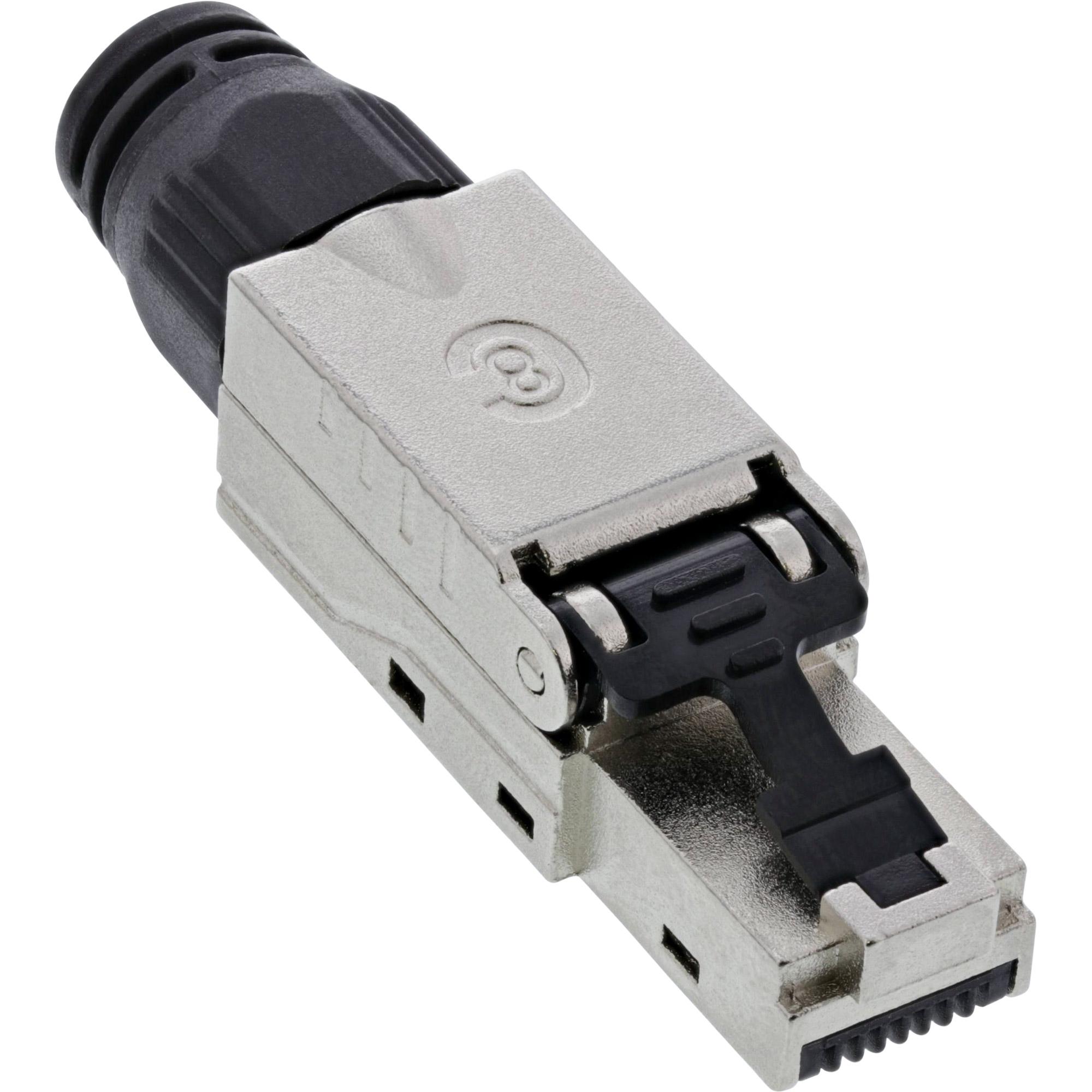 Connettore cavo InLine 76204C RJ-45 argento (76204C)