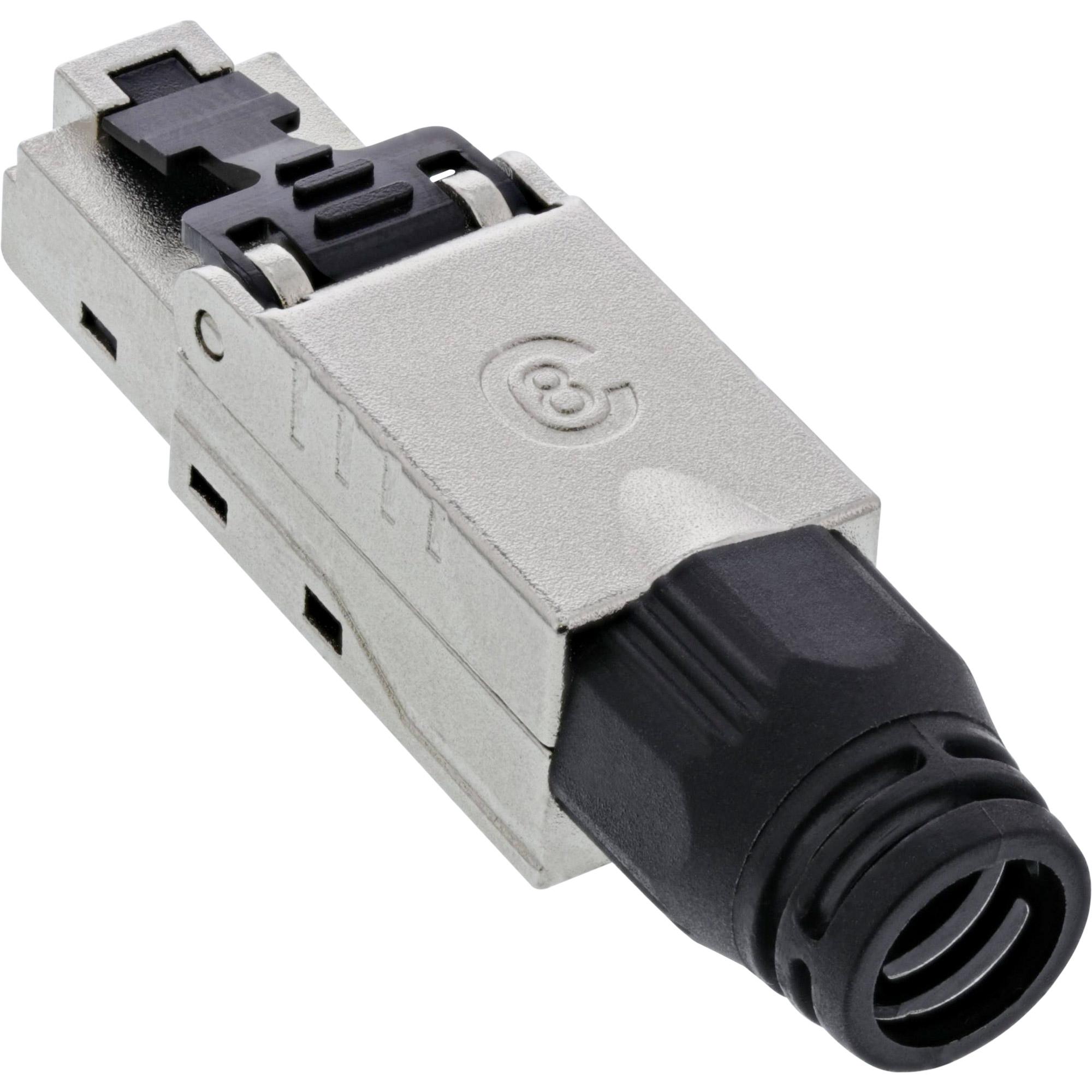 Connettore cavo InLine 76204C RJ-45 argento (76204C)