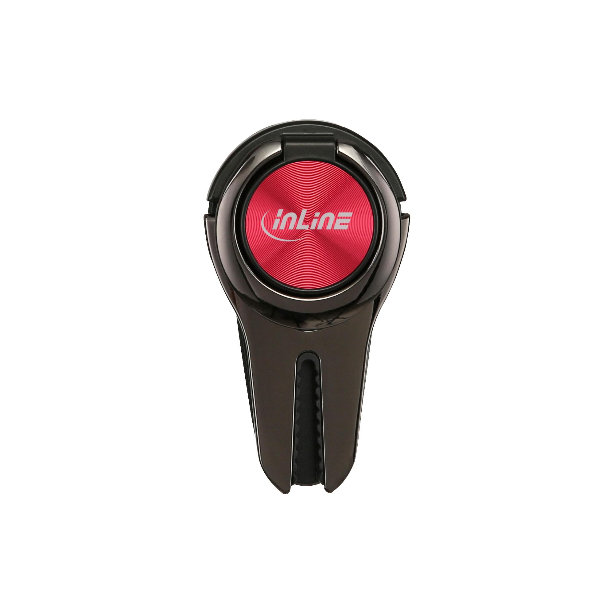 Smartphone 3 -in -1 Porta del veicolo - Stand - Finger Bracket - Grip per telefono cellulare autoadesivo - Proprietario dello s