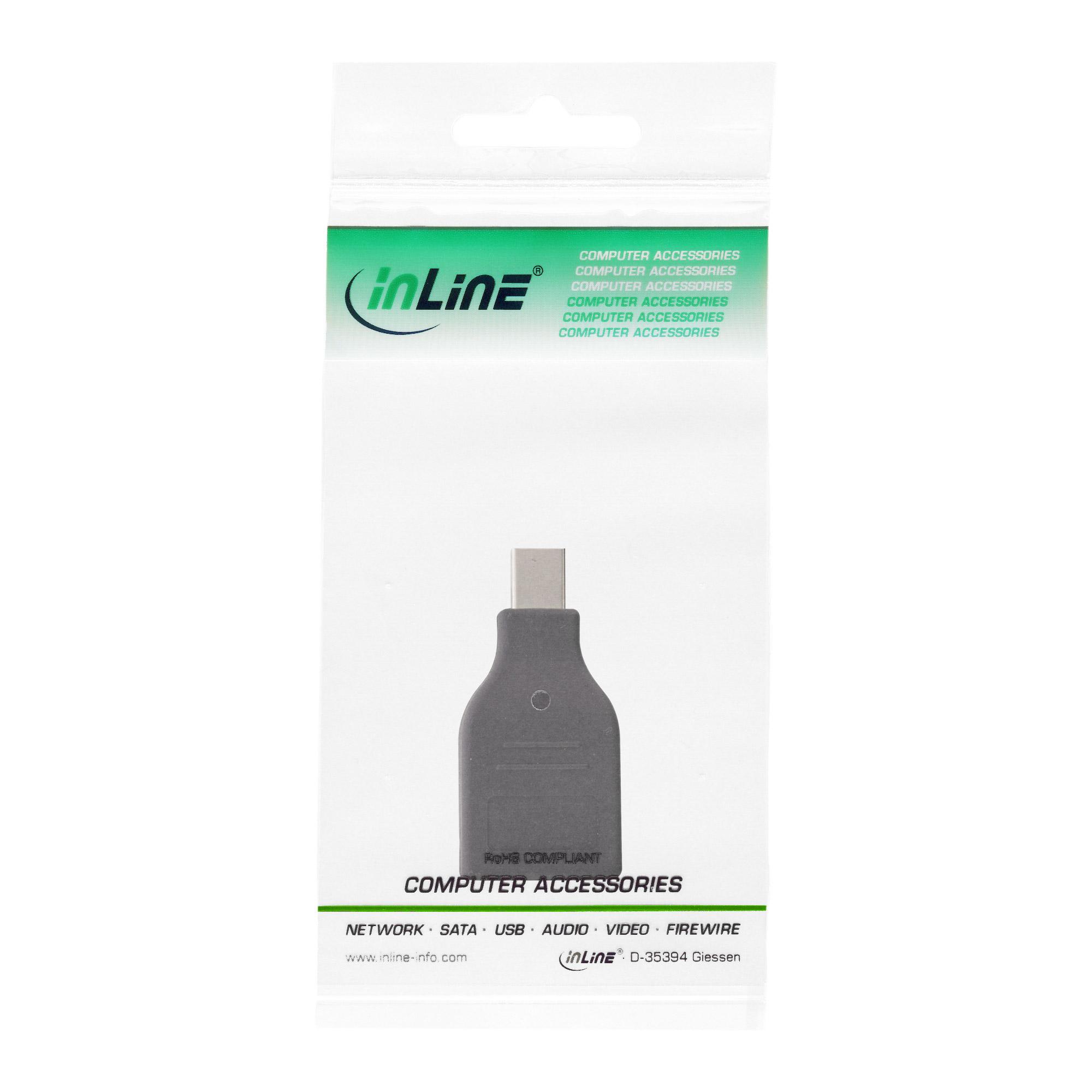 Adattatore DisplayPort: da mini DisplayPort maschio a DisplayPort femmina - 4K