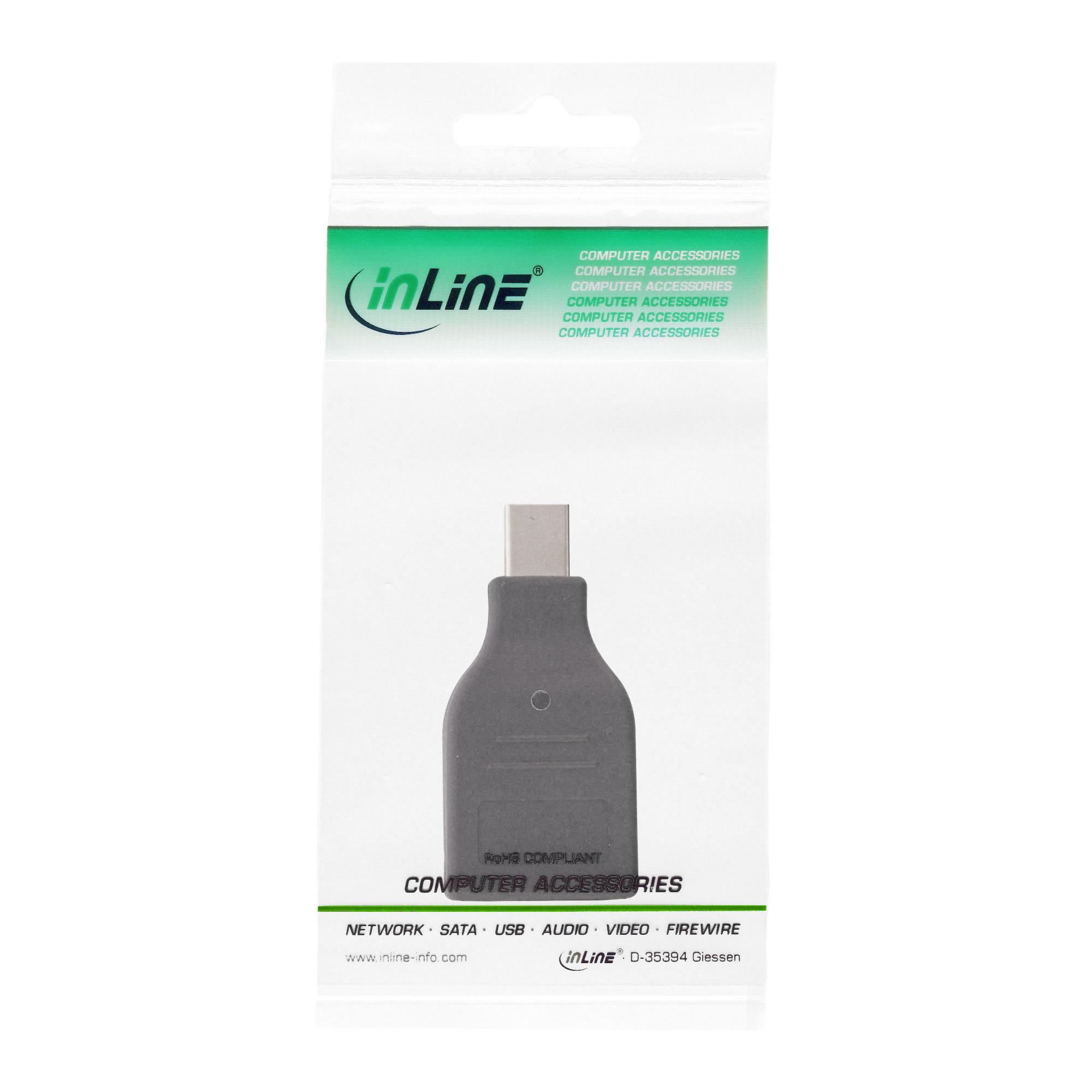Convertitore DisplayPort: da mini DisplayPort maschio a HDMI femmina - FullHD