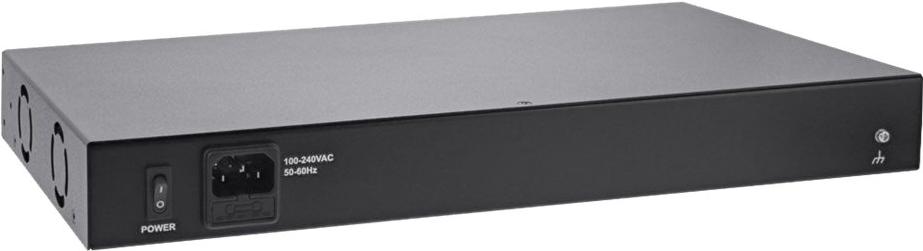 Inline Poe+ gigabit Network Iniector Hub 16 Porta - Iniettore di alimentazione (rack - Installazione) - AC 100/240 V - 250 Watt