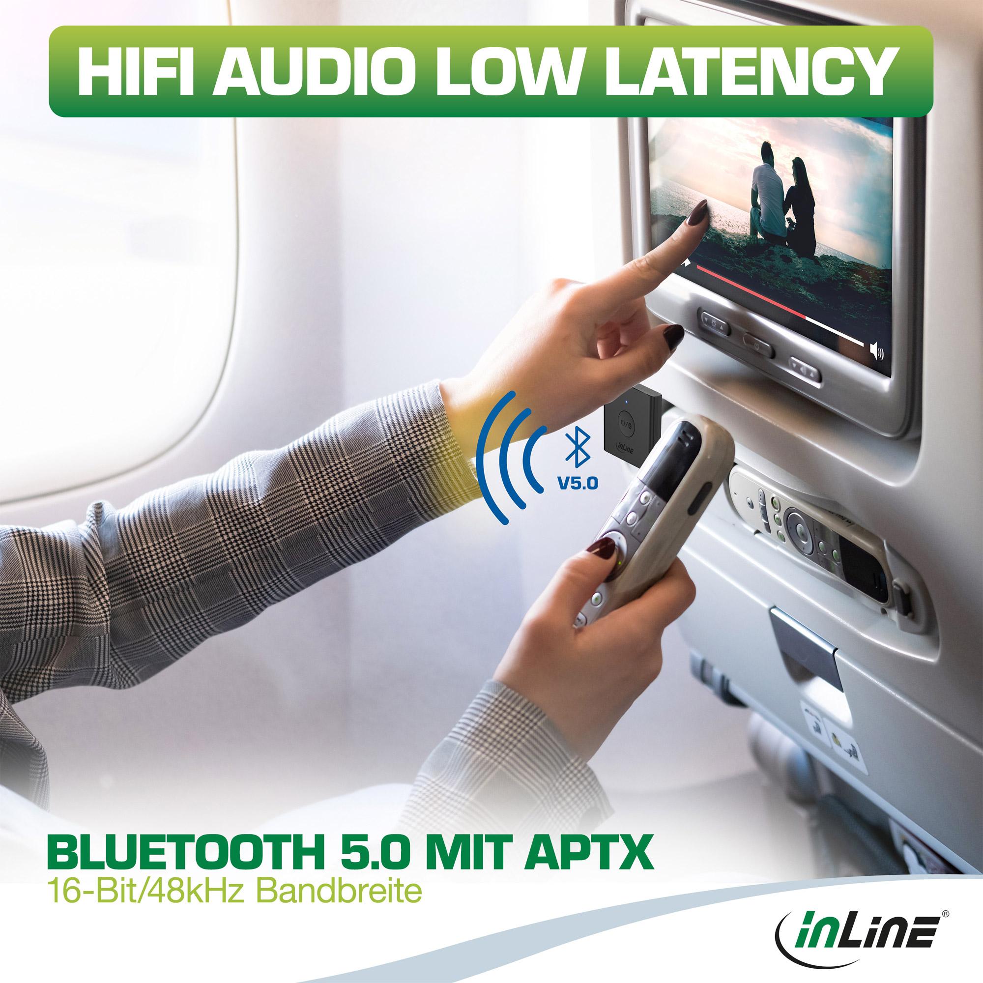 Trasmettitore audio Bluetooth per aereo - BT 5.0 - aptX HD-LL