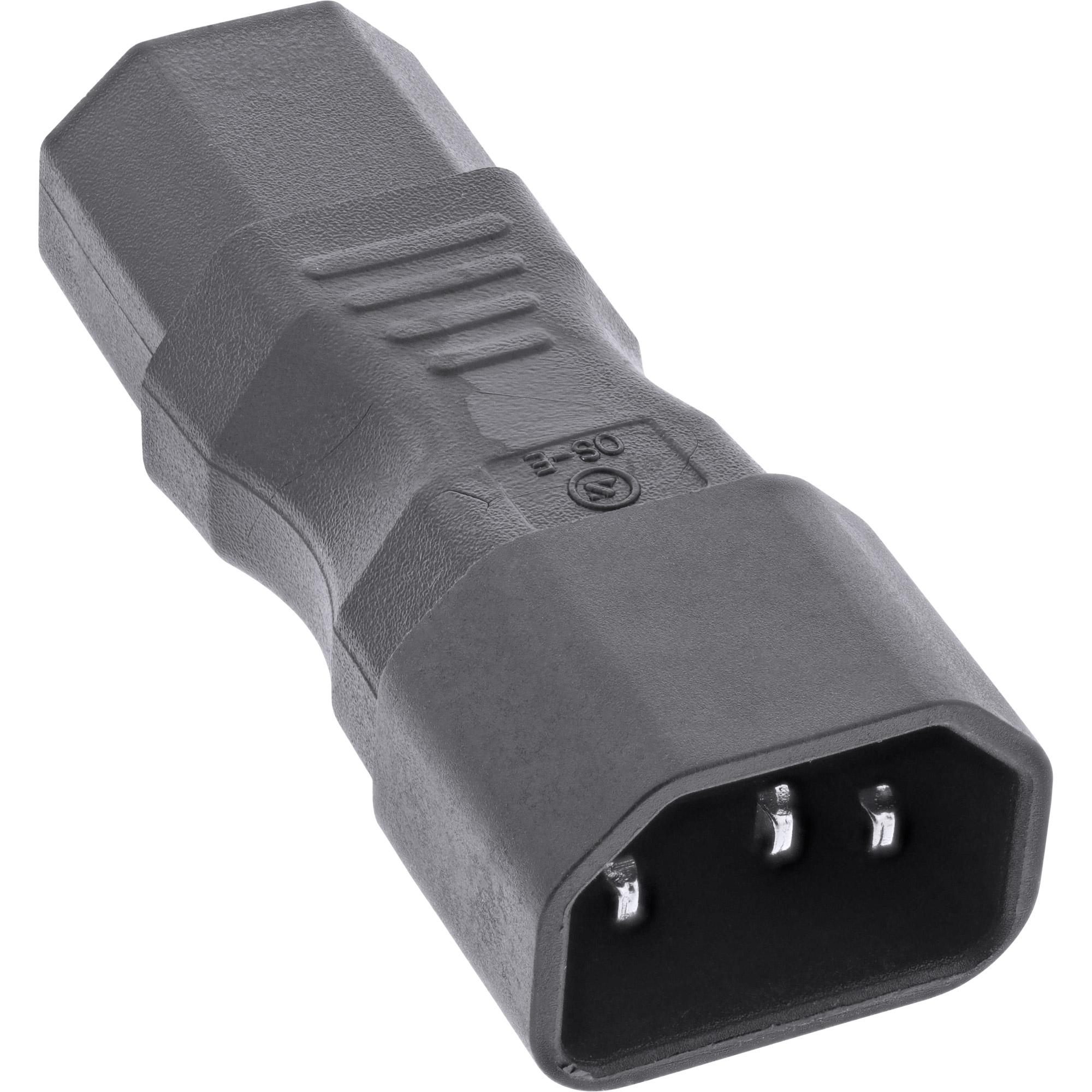 Adattatore di rete IEC 60320 C14 - C13 - apparecchi freddi a 3 poli