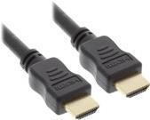 InLine - Cavo HDMI Premium ad alta velocità con Ethernet - Da HDMI maschio a HDMI maschio - 20 m - Triplo isolamento - Nero -