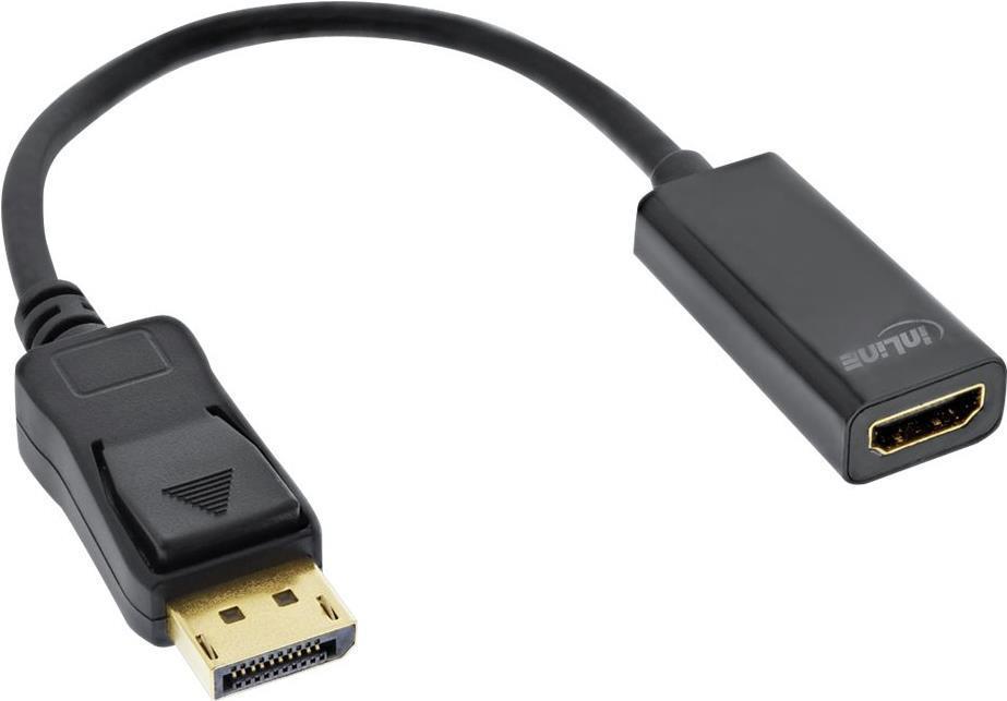 Cavo adattatore DisplayPort a HDMI maschio-femmina con audio - 4K