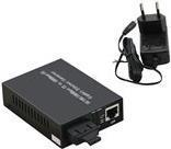 Network Media Konverter 10/100/1000MB/S TP a LWL (SC Duplex) - SM - 20 km (66659b)