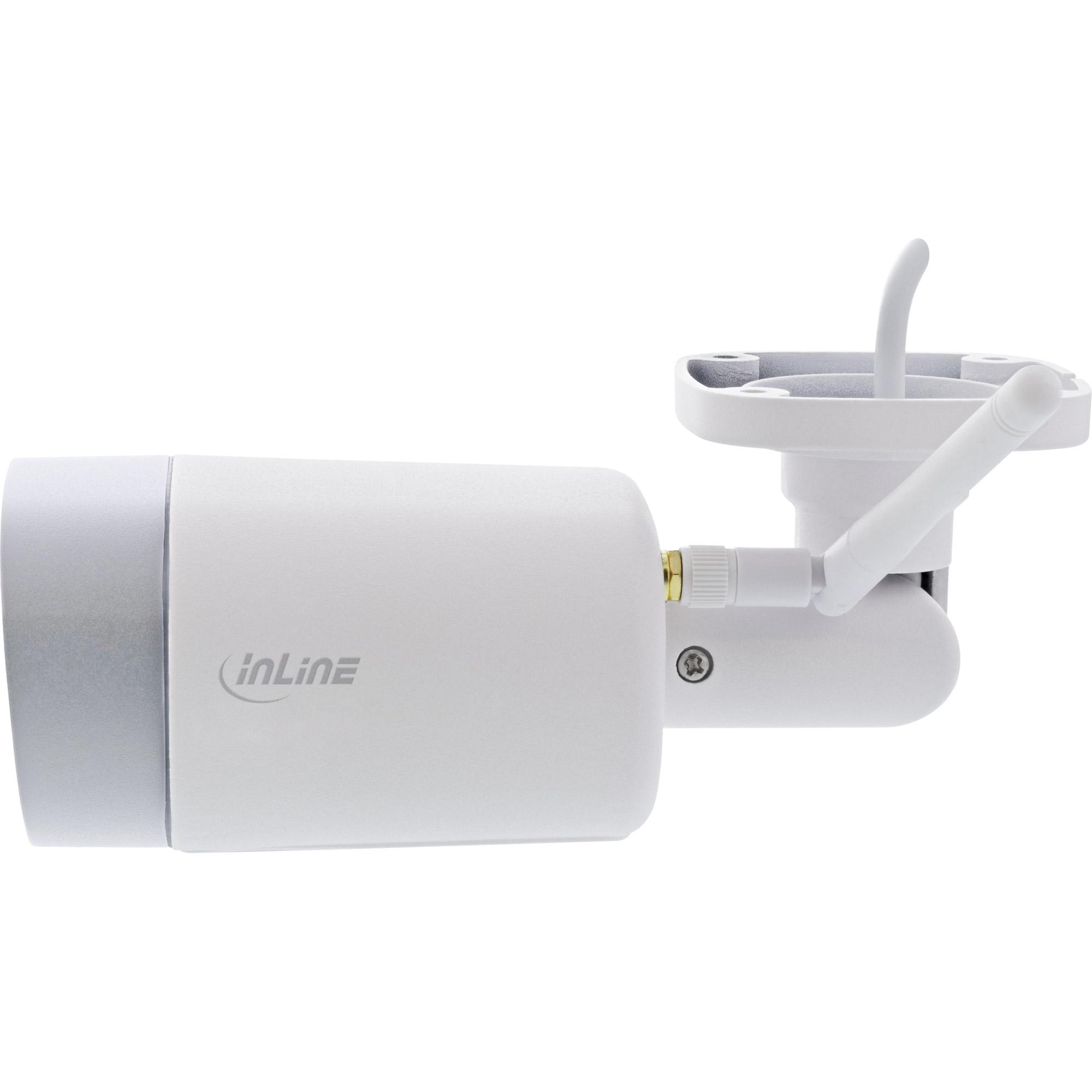 INLINE SmartHome HD - telecamera di sorveglianza di rete - da esterno - resistente alla polvere/all'acqua - a colori (giorno e