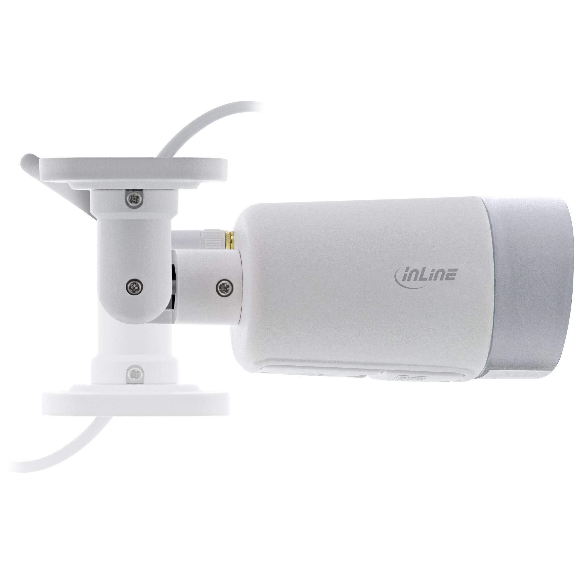 INLINE SmartHome HD - telecamera di sorveglianza di rete - da esterno - resistente alla polvere/all'acqua - a colori (giorno e