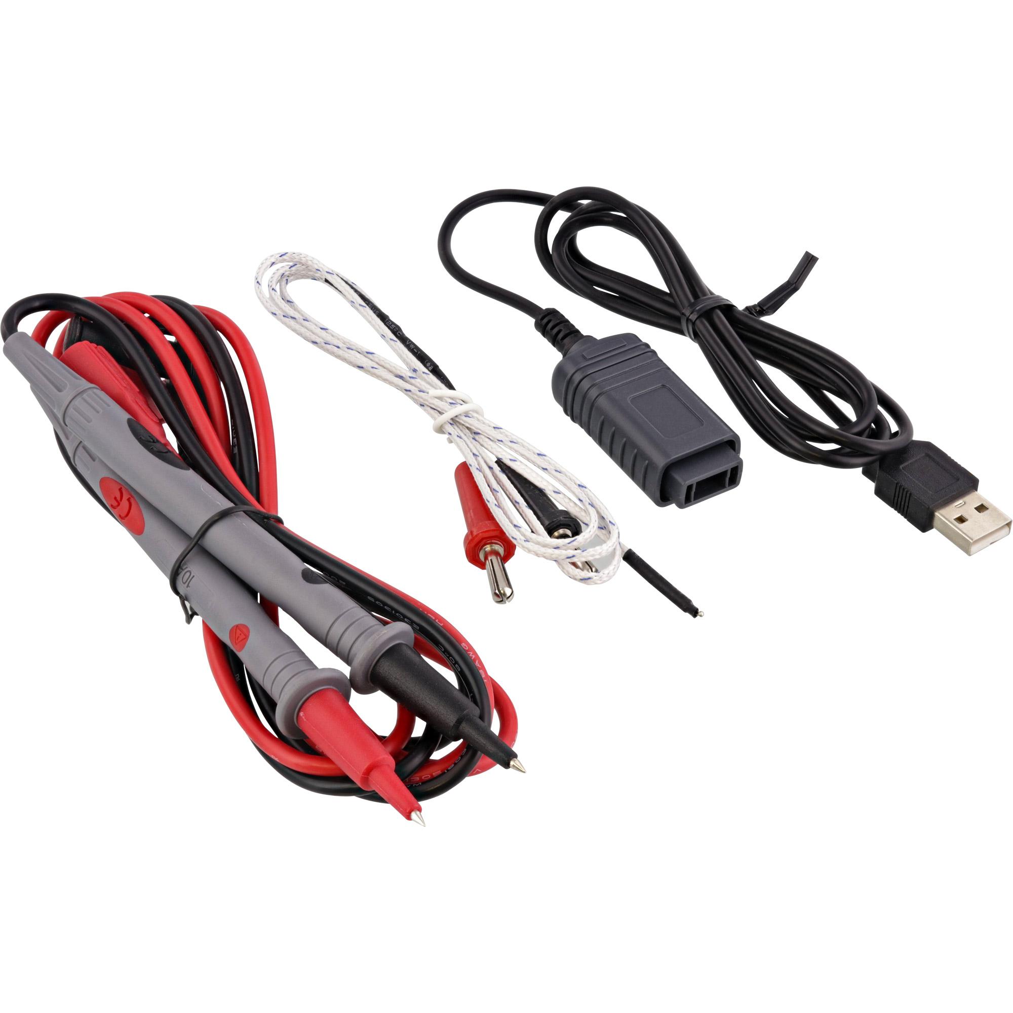Multimetro InLine doppio display - con connessione PC tramite USB - CAT III / CAT IV (43126)