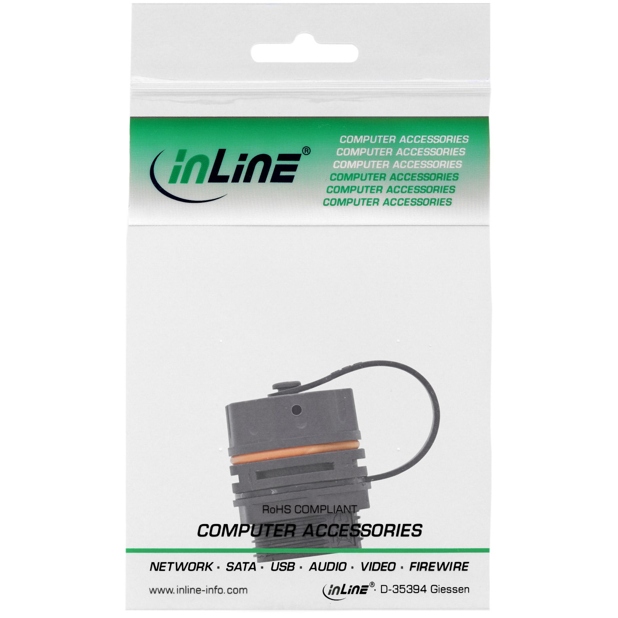 Accoppiatore cavo patch Cat.6A - impermeabile IP68 - per applicazioni industriali