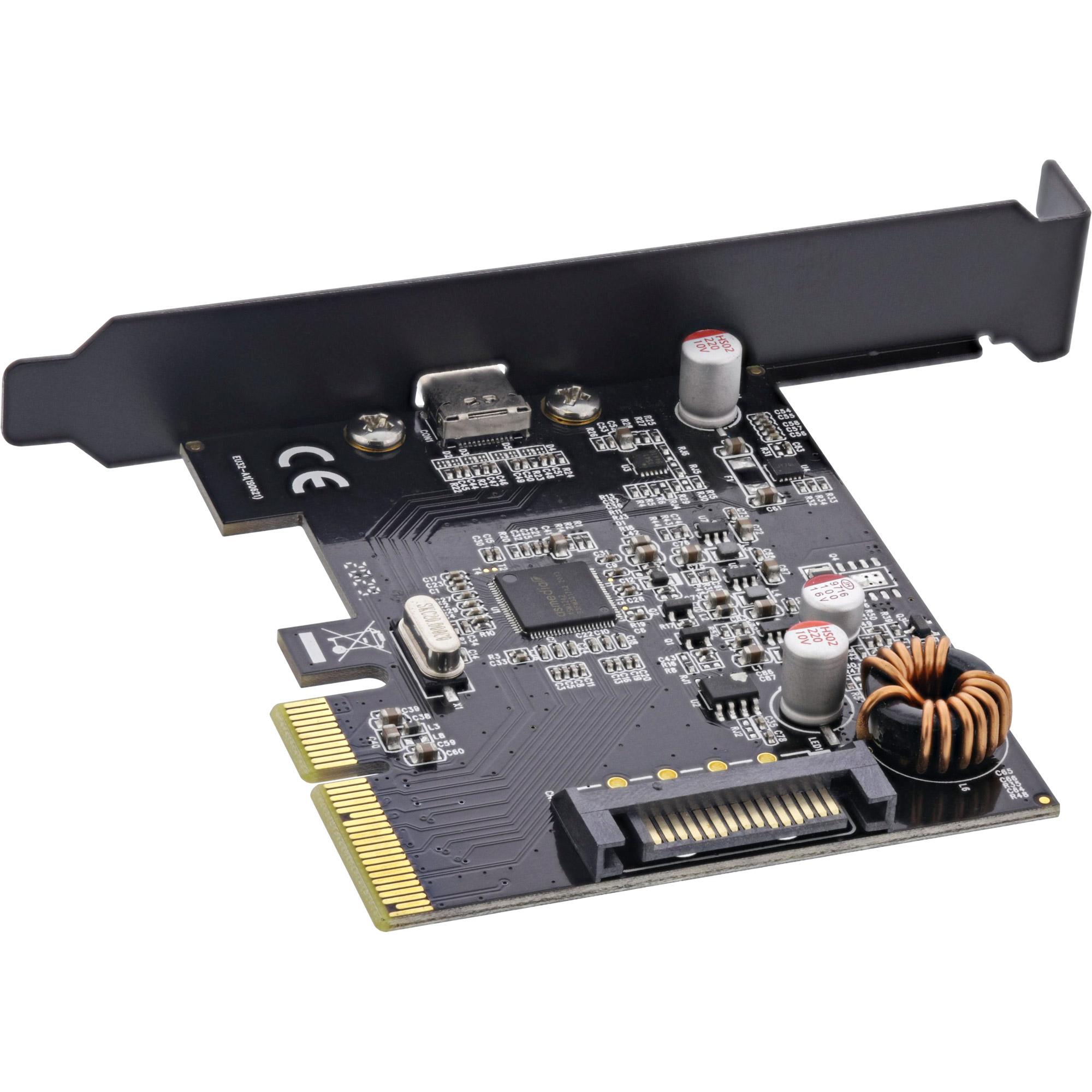 Scheda di interfaccia - PCIe x4 - USB 3.2 Gen.2x2 - 1x USB-C
