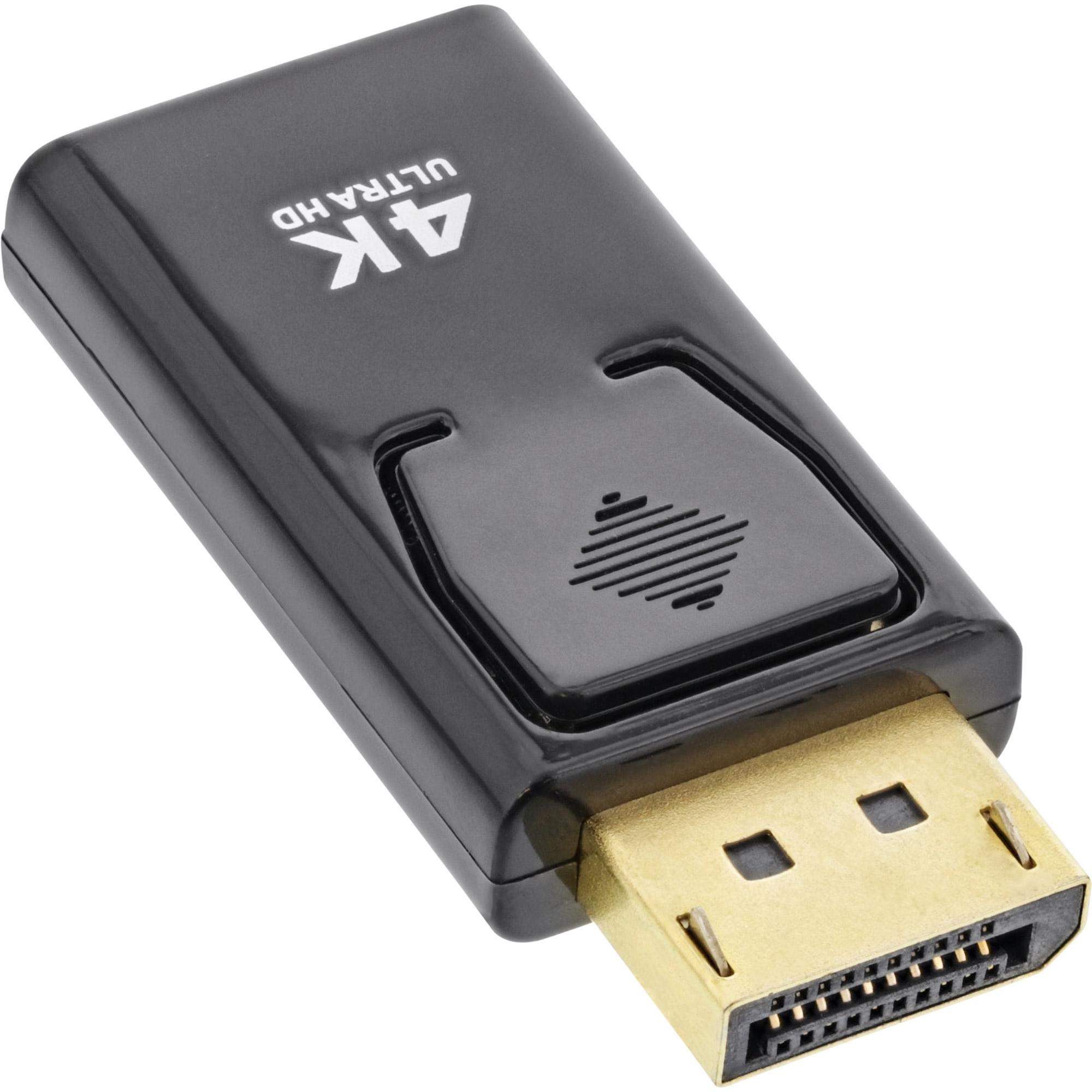 Convertitore DisplayPort maschio a HDMI femmina - 4K-60Hz - con audio