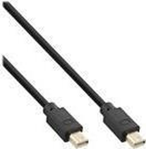 Cavo Mini DisplayPort 1.4 - maschio - maschio nero-oro - 3 m