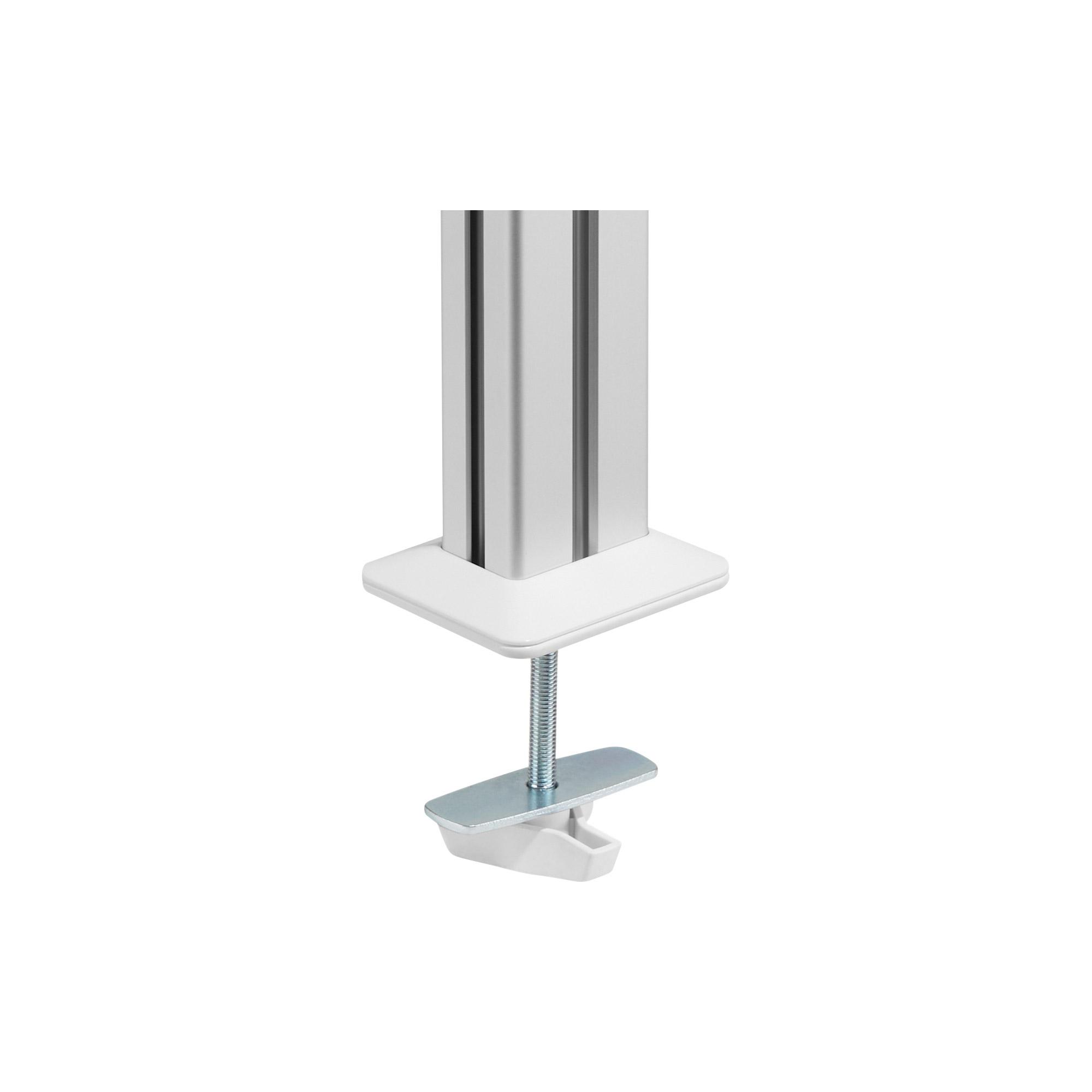 In linea - kit di fissaggio - per 2 display LCD - plastica alluminio acciaio - trama fine grigio - dimensione dello schermo 43.