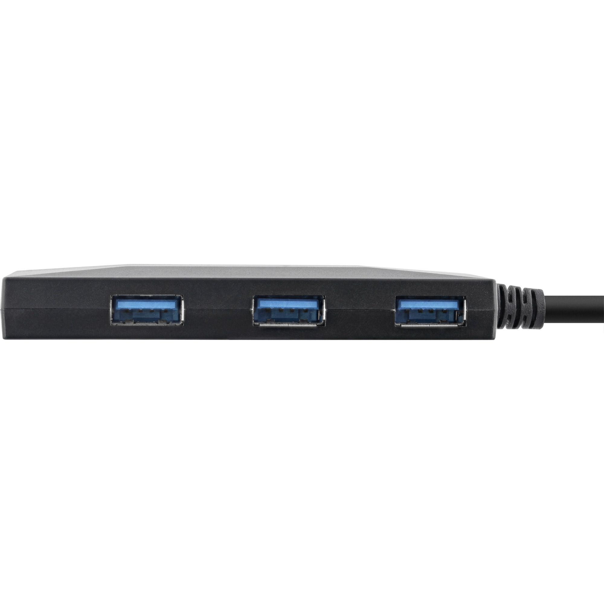 InLine Hub USB 3.2 Gen.1 da USB-C a 2 porte USB-C e 3 porte USB-A no alim.