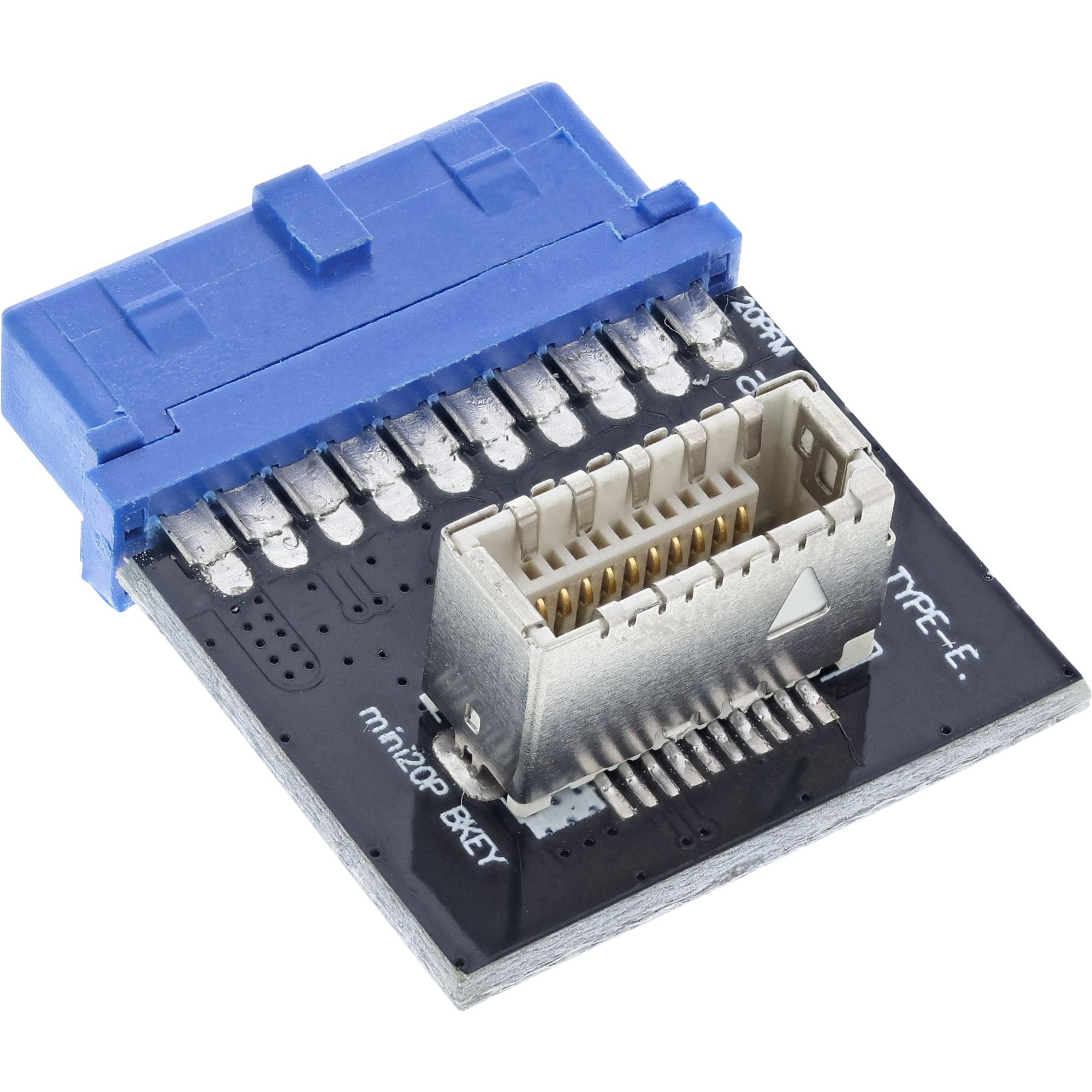 Adattatore Key-B interno da USB 3.0 a USB 3.1 sul pannello frontale