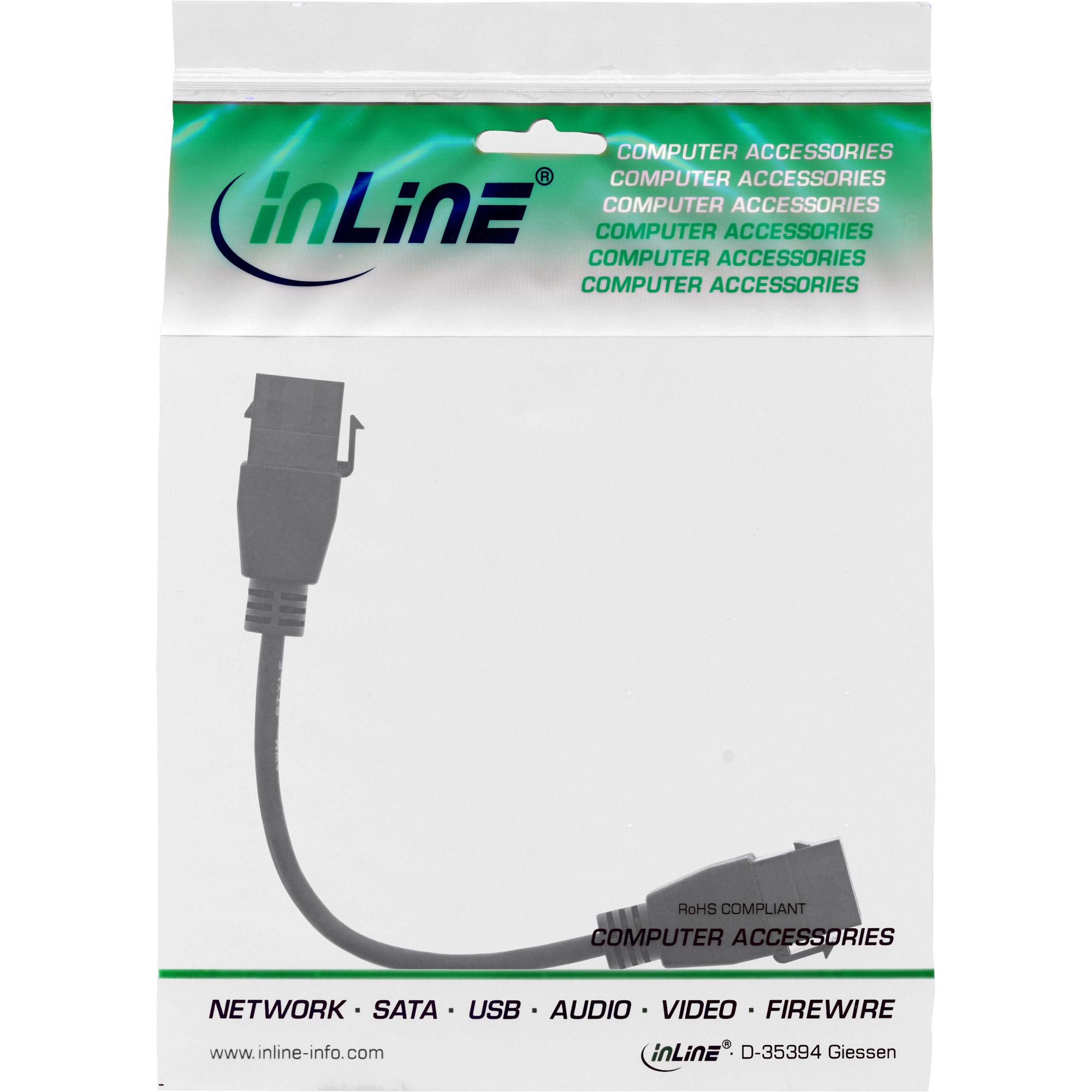 Cavo adattatore USB 3.2 Gen1 2x Keystone - 2x presa USB A Keystone - 0,2 m
