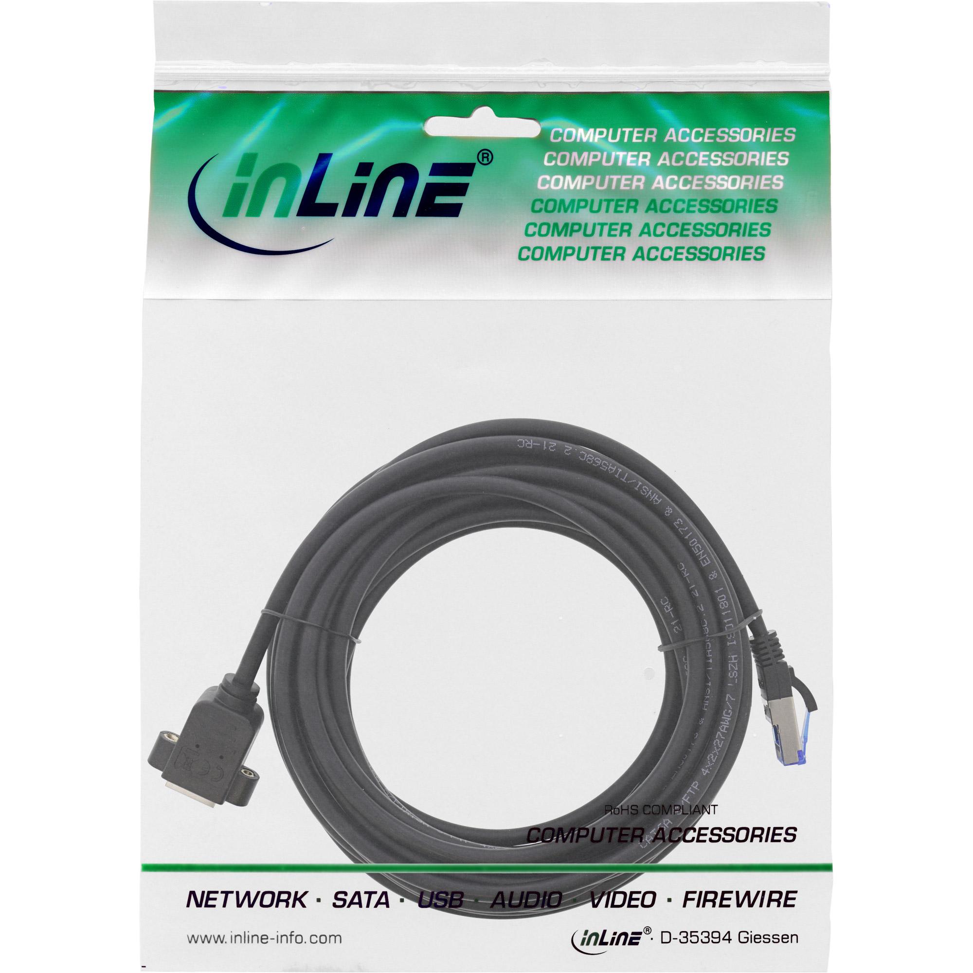 Prolunga cavo patch - S-FTP PiMf - Cat.6A - senza alogeni - rame - 7,5 m