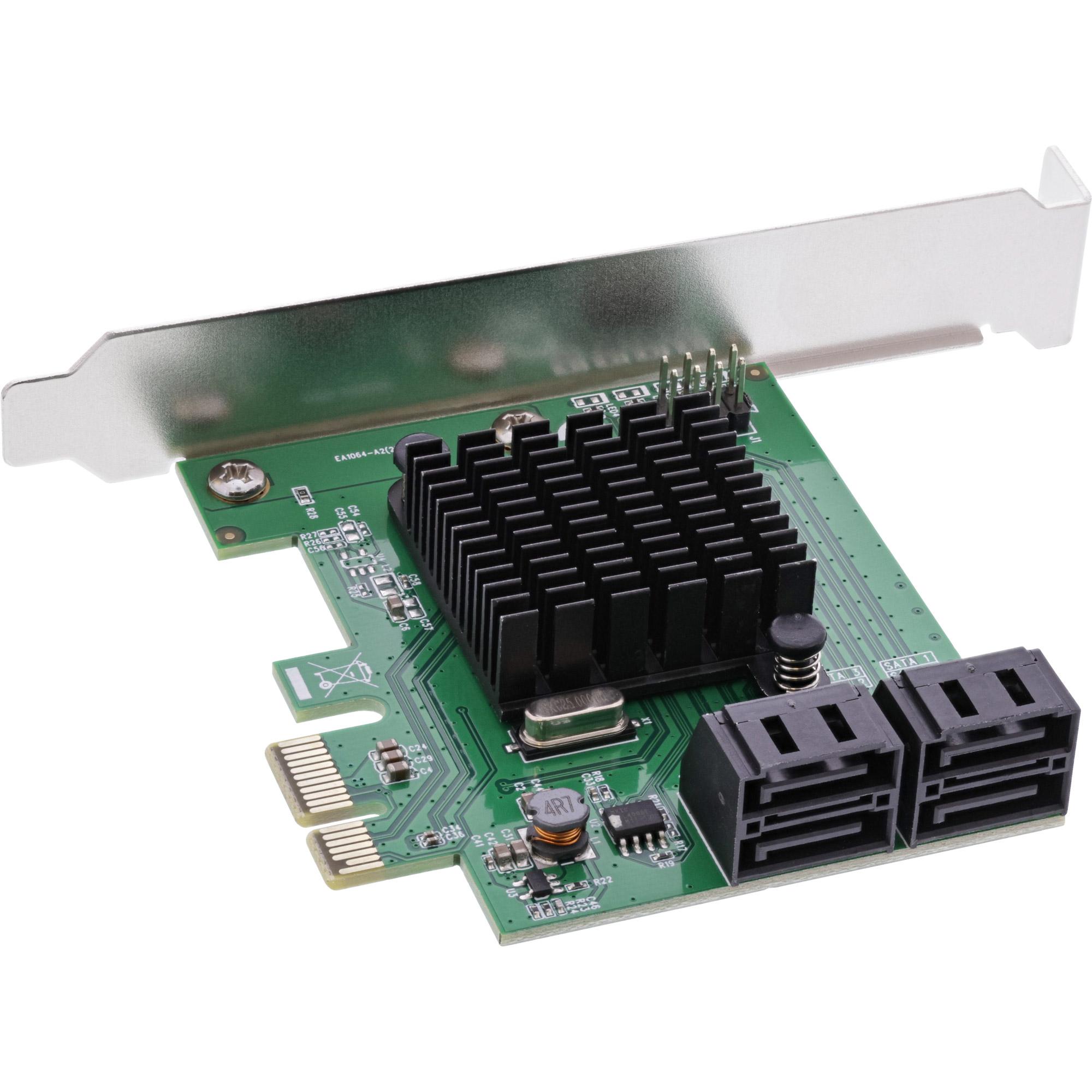 Scheda di interfaccia - 4x controller SATA 6Gb-s - PCIe 2.0 PCI-Express