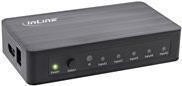 InLine Switch HDMI 5 porte 4K2K a 60 Hz HDCP 2.2