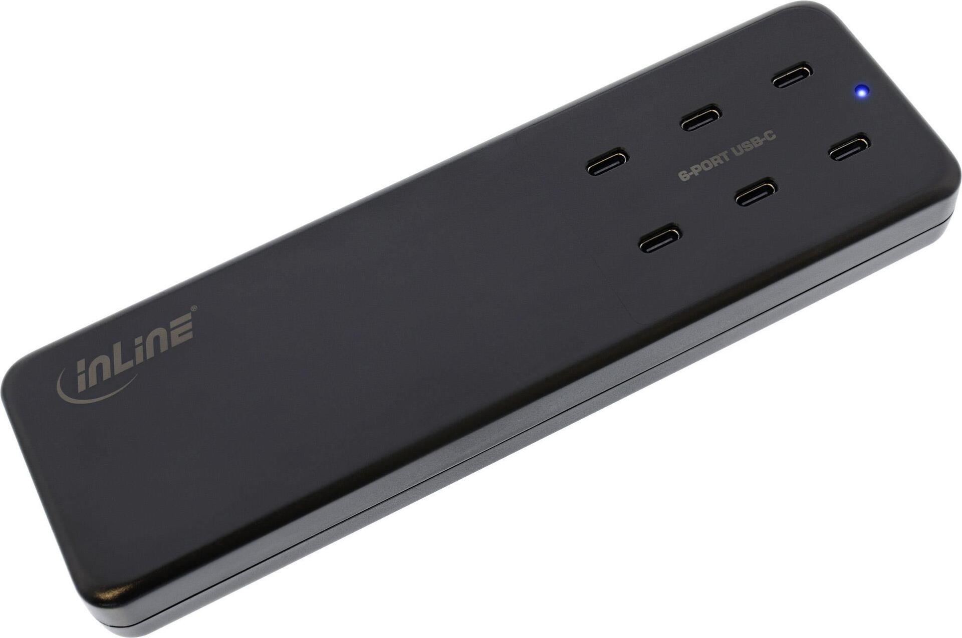 Multiporta, 120 W, 6x USB...