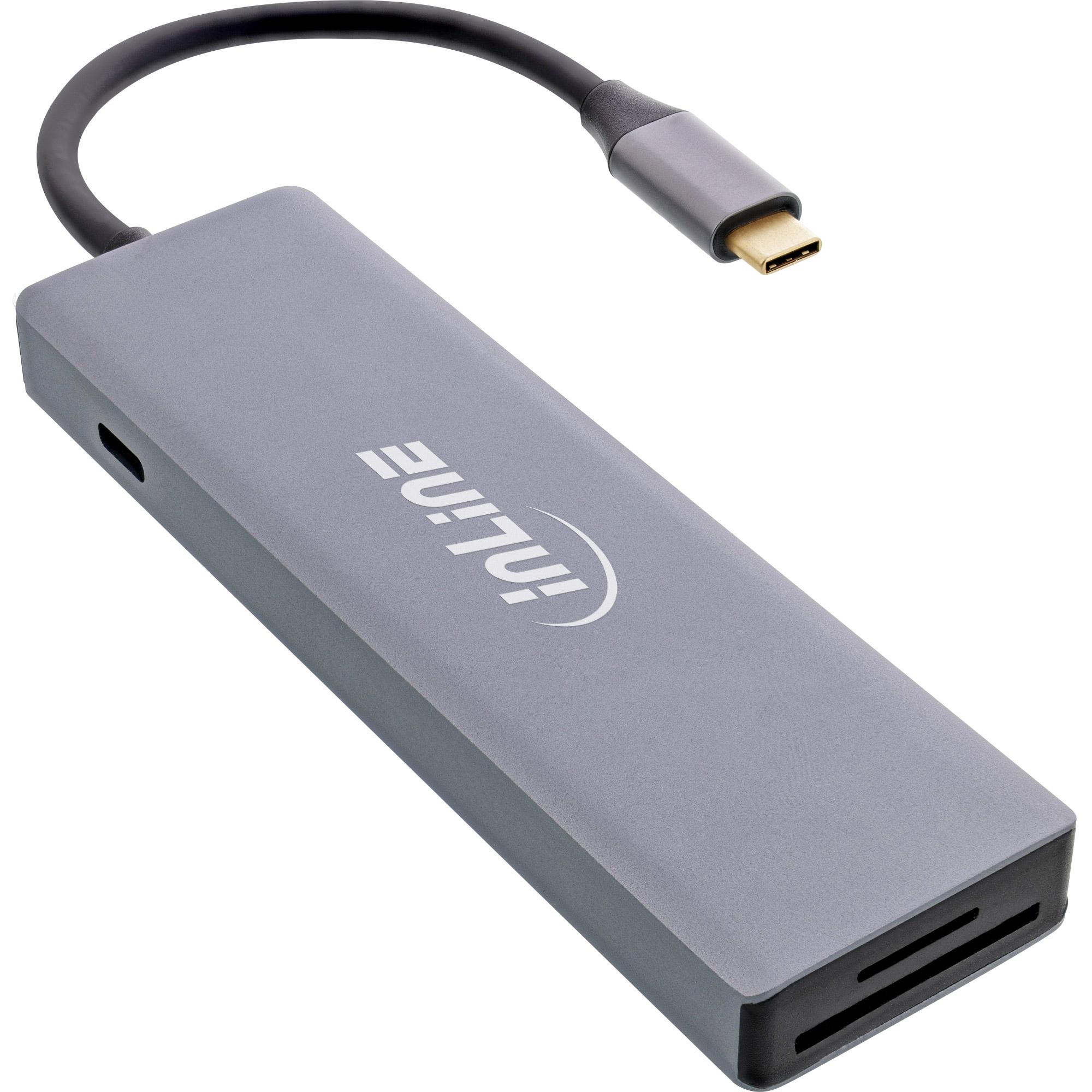 Multi Hub USB 3.2 USB-C 3x USB-A + USB-C - Lettore di schede - HDMI - OTG