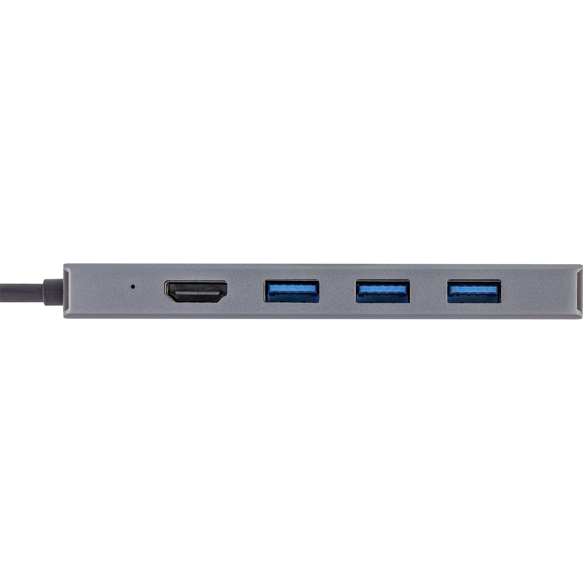 Multi Hub USB 3.2 USB-C 3x USB-A + USB-C - Lettore di schede - HDMI - OTG