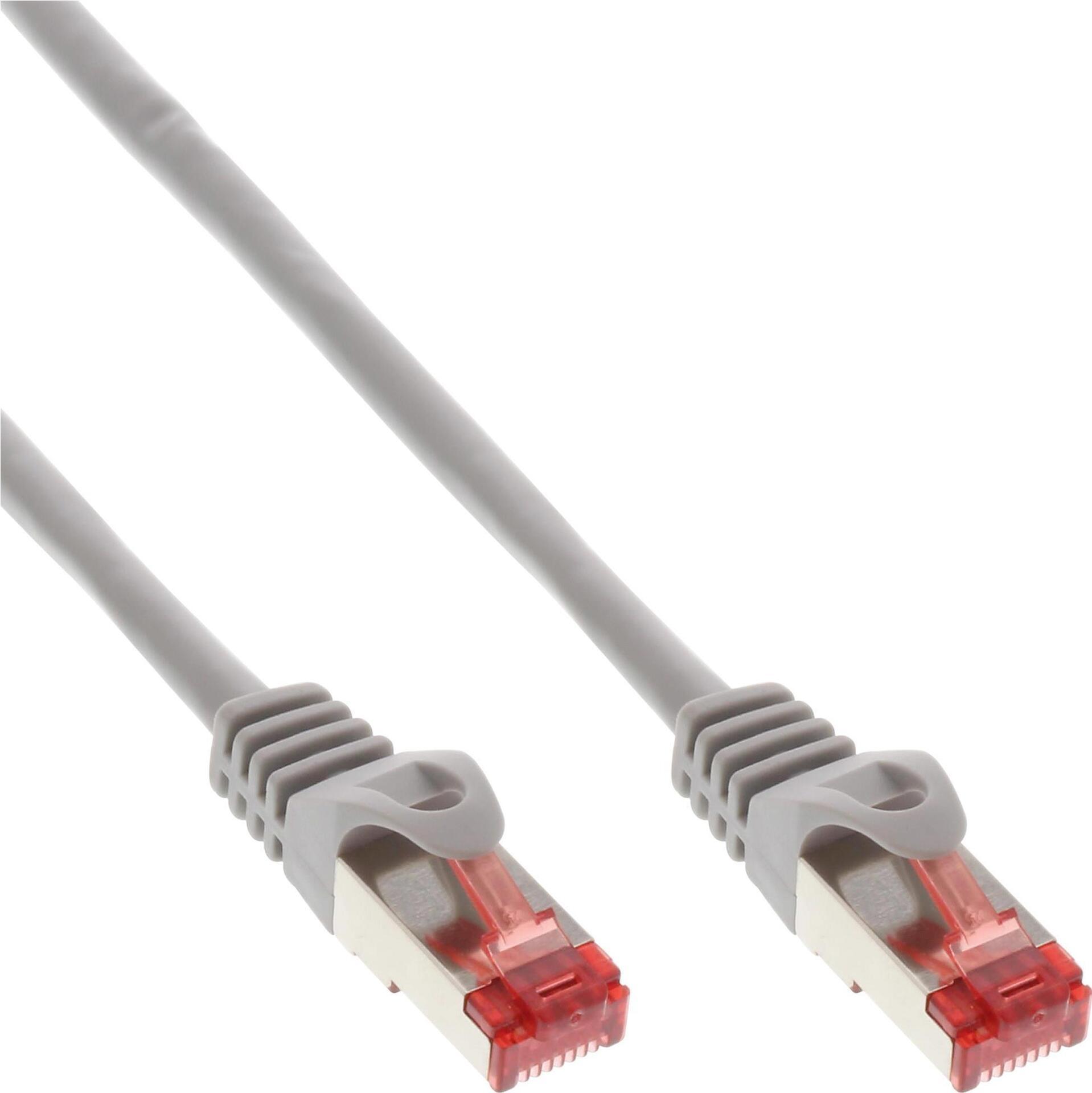Cavo patch patch inline 100 bulk - s/ftp - cat.6 - grigio rame a alogeno 0,5 m (B -76950)