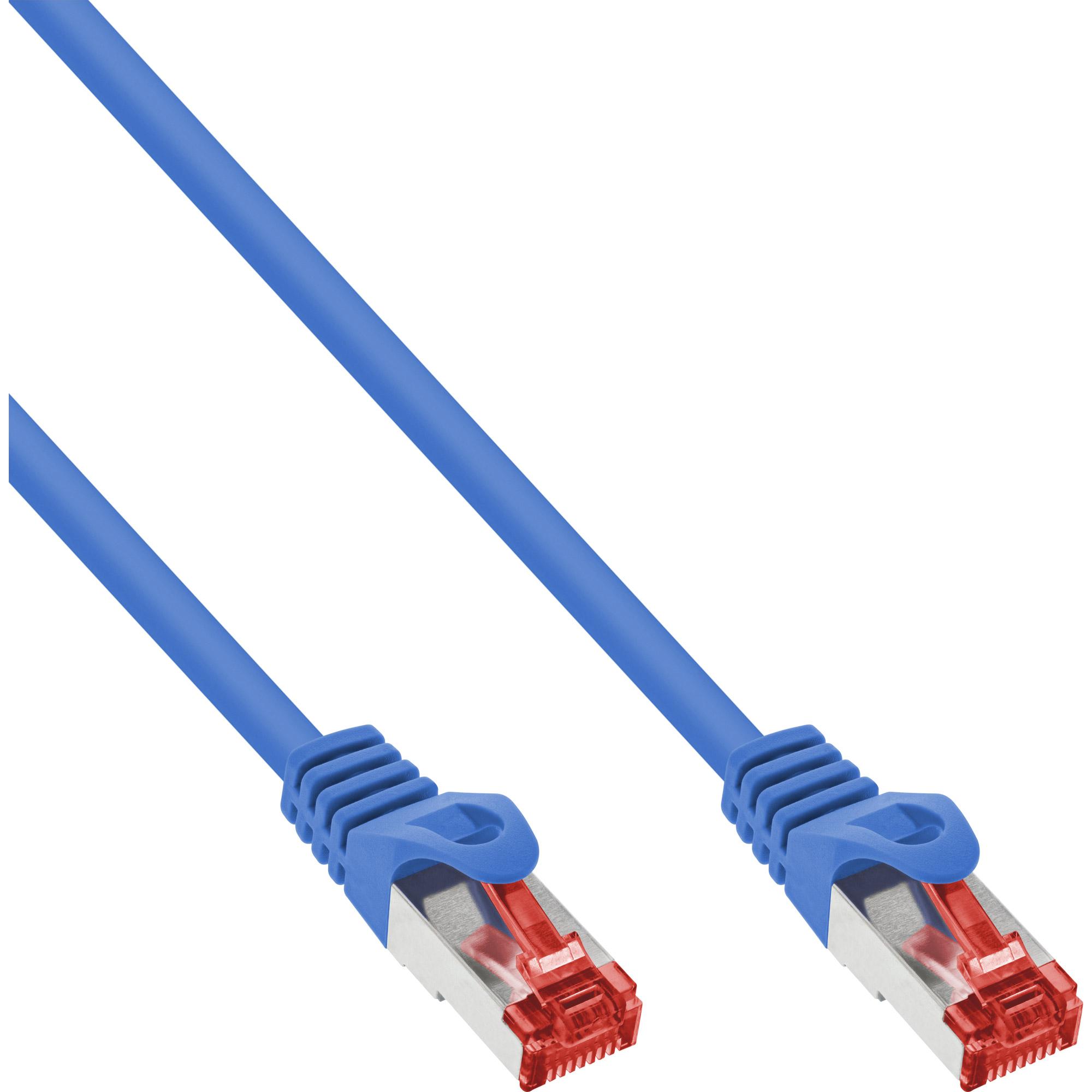 InLine B-76450B cavo di rete Blu 05 m Cat6 S/FTP (S-STP)