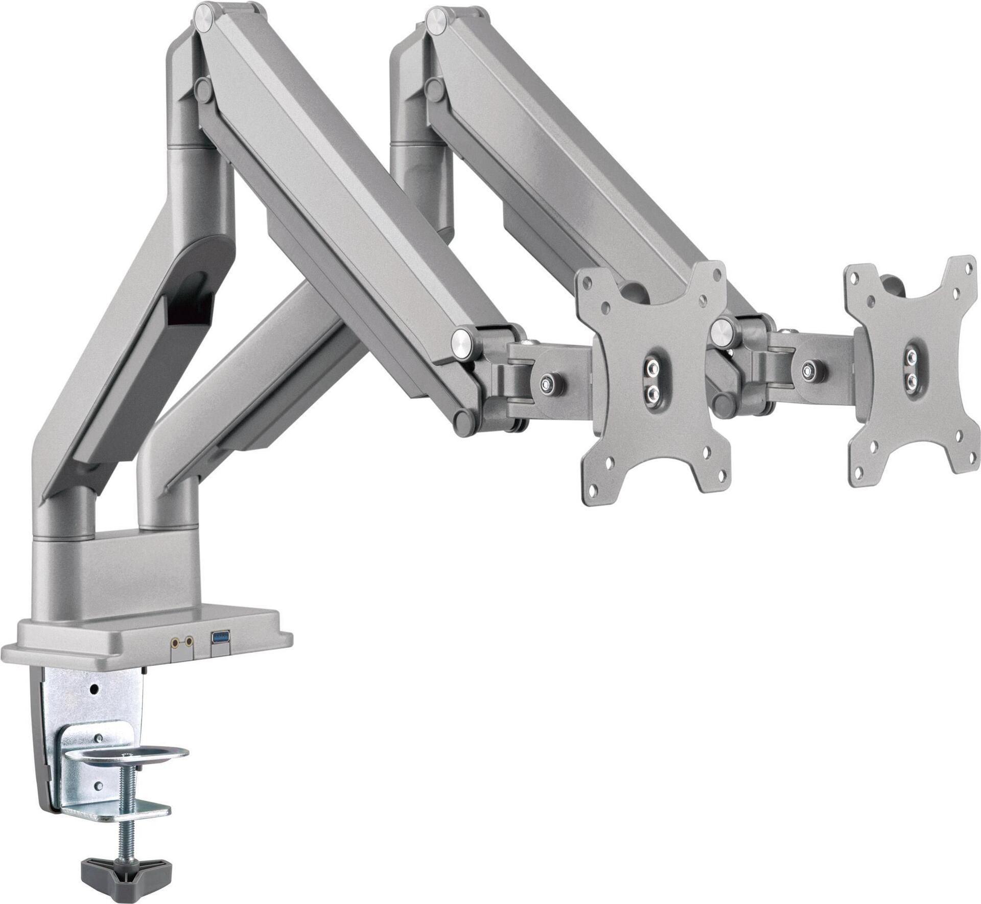 Titolo della tabella in linea m. Lifter & USB /Audio - da 2 mesi a 81 cm (32 ") 9 kg - argento - terminale /bullone - 18 kg - 4