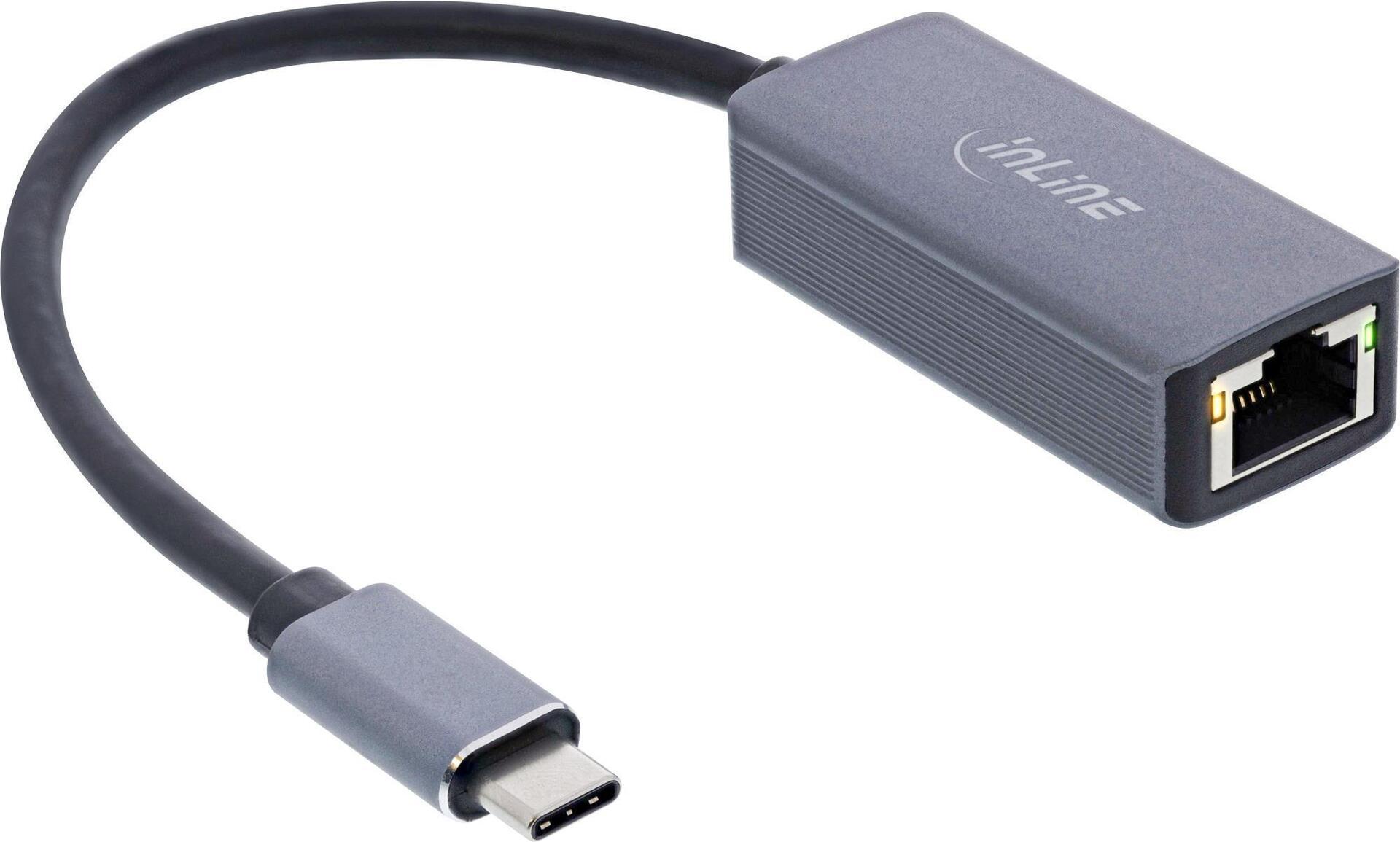 Cavo adattatore di rete USB 3.2 - Rete Gigabit 2,5 Gb-s - USB-C