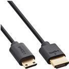 Cavo HDMI sottile ad altissima velocitÃ  - 8K4K - A St. - C St. Mini - 1 m