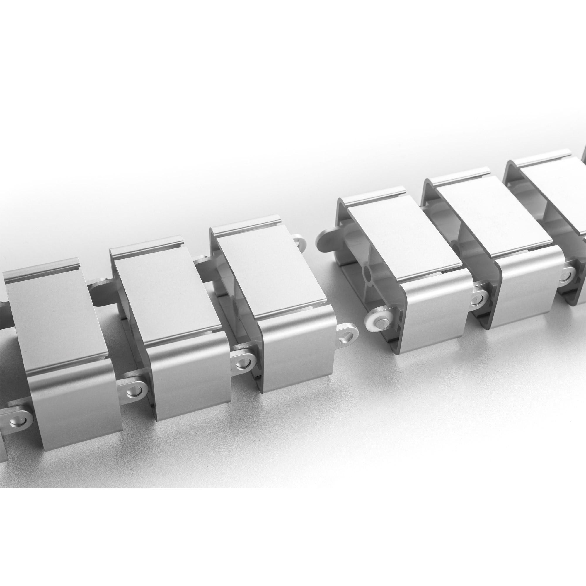 Inline - condotto del cavo (verticale) - flessibile 4 camere massimo 68x36 mm 128 m - può essere assemblato nella tabella - gr
