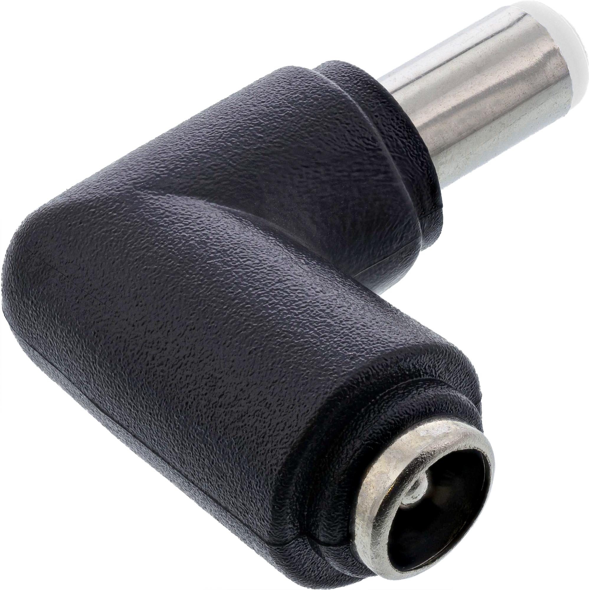 InLine DC Adapter 5.5x2.5mm DC Plug male/female angled